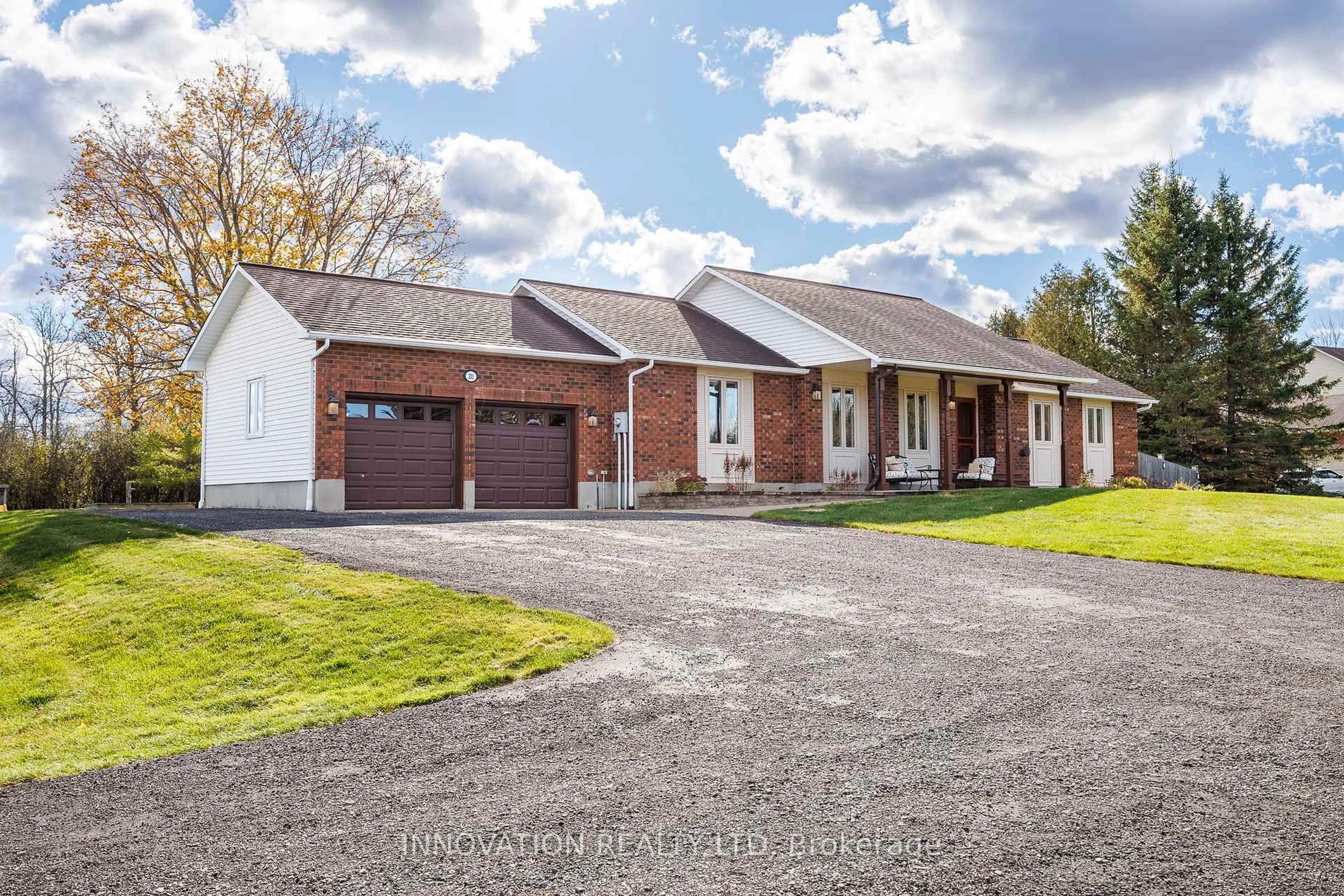 Home with brick exterior material, street for 201 Greystone Cres, Almonte Ontario K0A 1A0