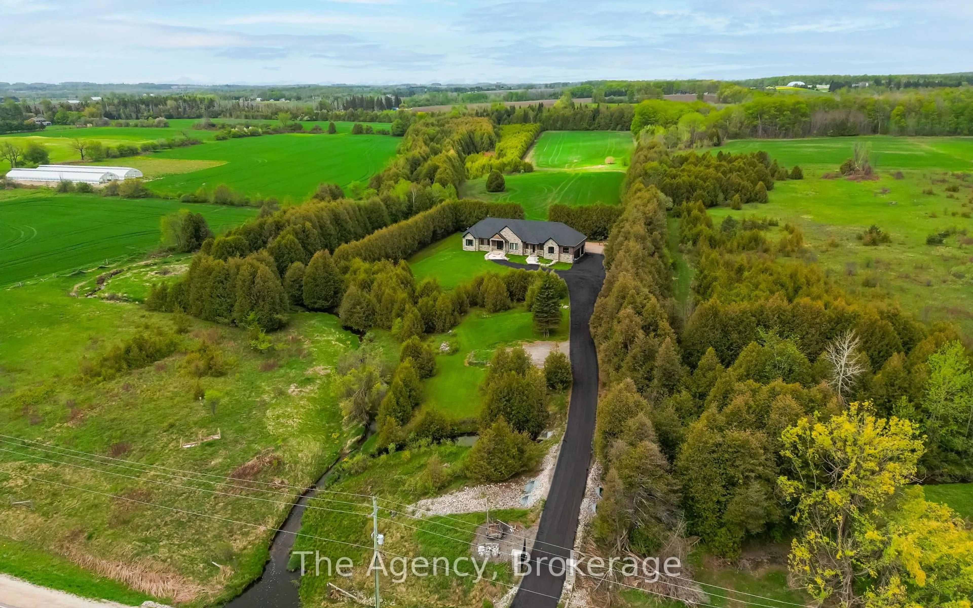 A pic from outside/outdoor area/front of a property/back of a property/a pic from drone, forest/trees view for 634060 Highway 10 Highway, Mono Ontario L9W 5P4