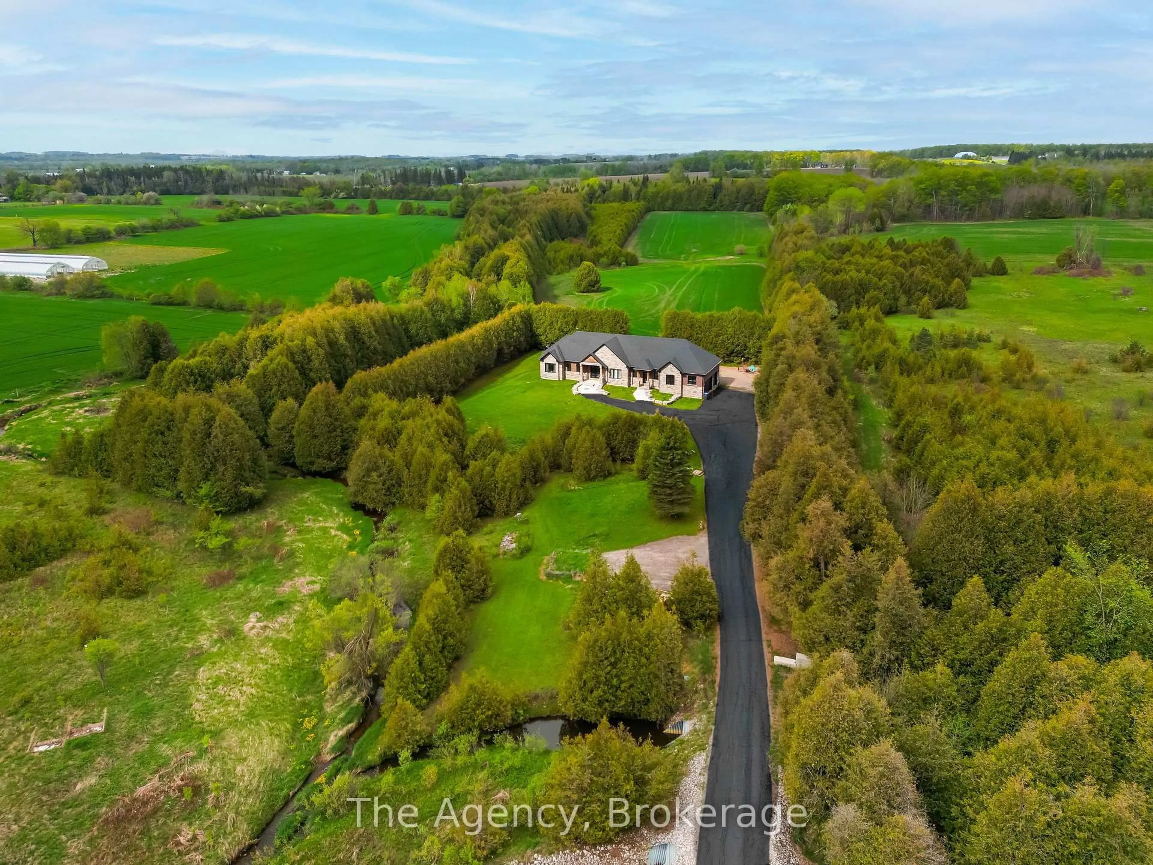 A pic from outside/outdoor area/front of a property/back of a property/a pic from drone, forest/trees view for 634060 Highway 10 Highway, Mono Ontario L9W 5P4
