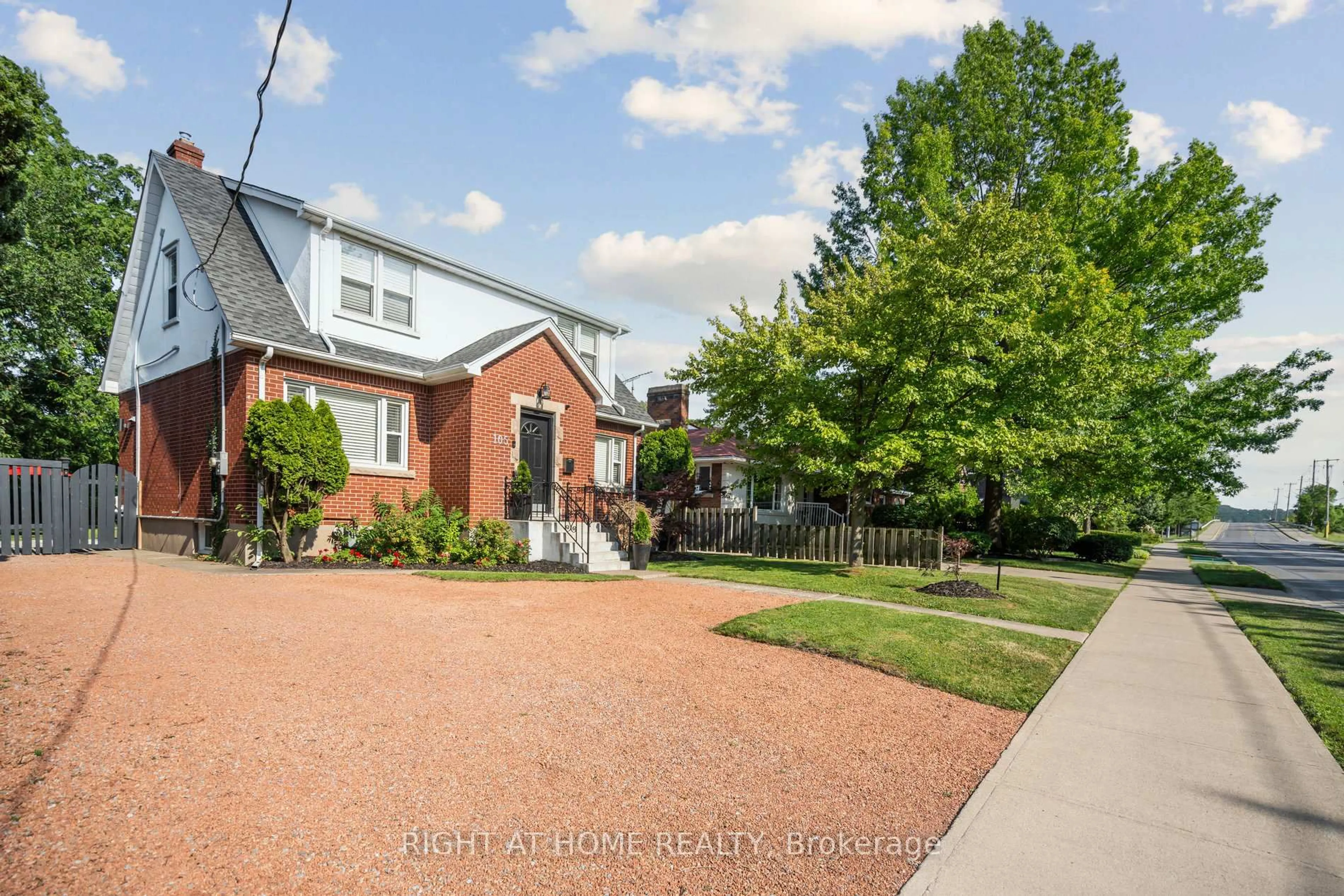 Home with brick exterior material, street for 105 Glenridge Ave, St. Catharines Ontario L2R 4X5