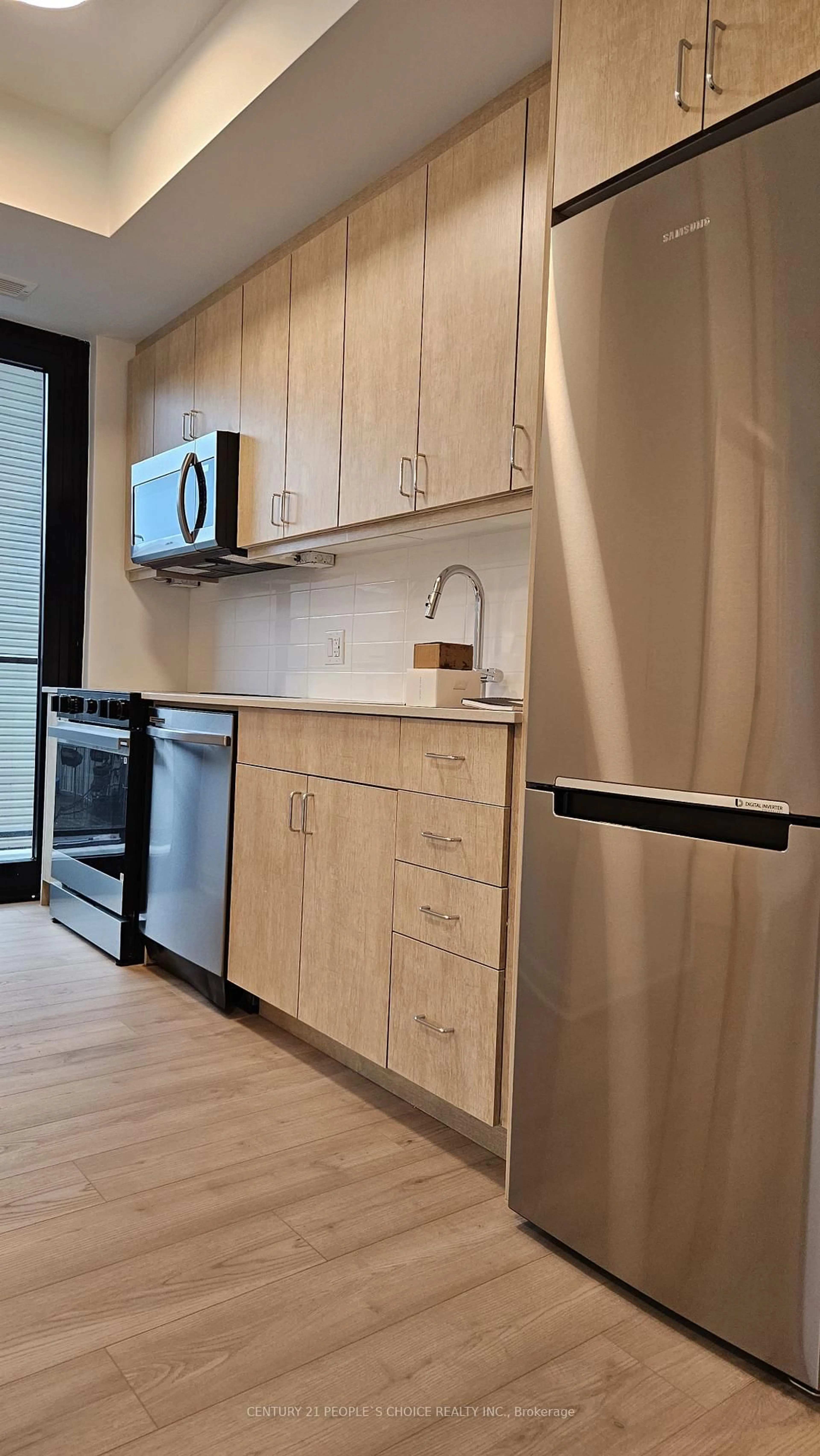 Standard kitchen, wood/laminate floor for 223 Princess St #314, Kingston Ontario K7L 1B3