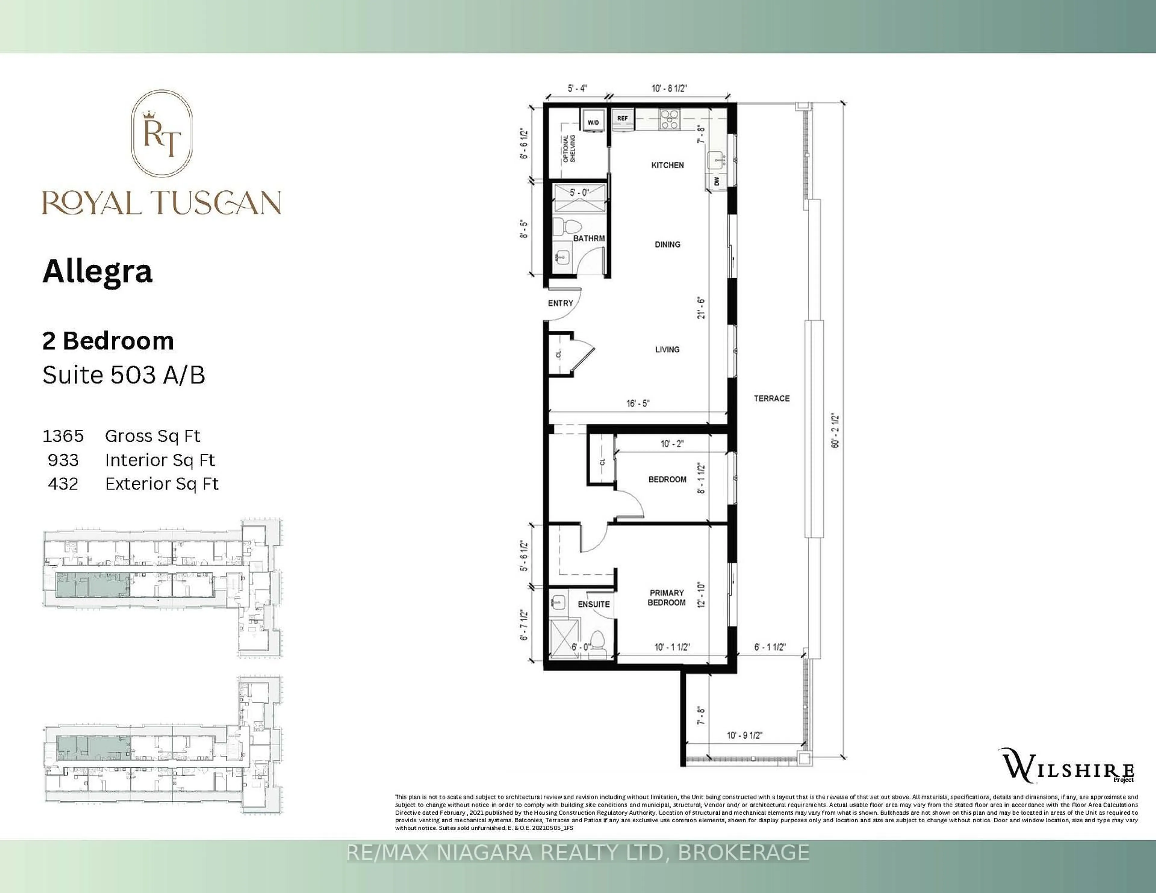 Floor plan for 1024 VANSICKLE Rd #503B, St. Catharines Ontario L2S 2X3