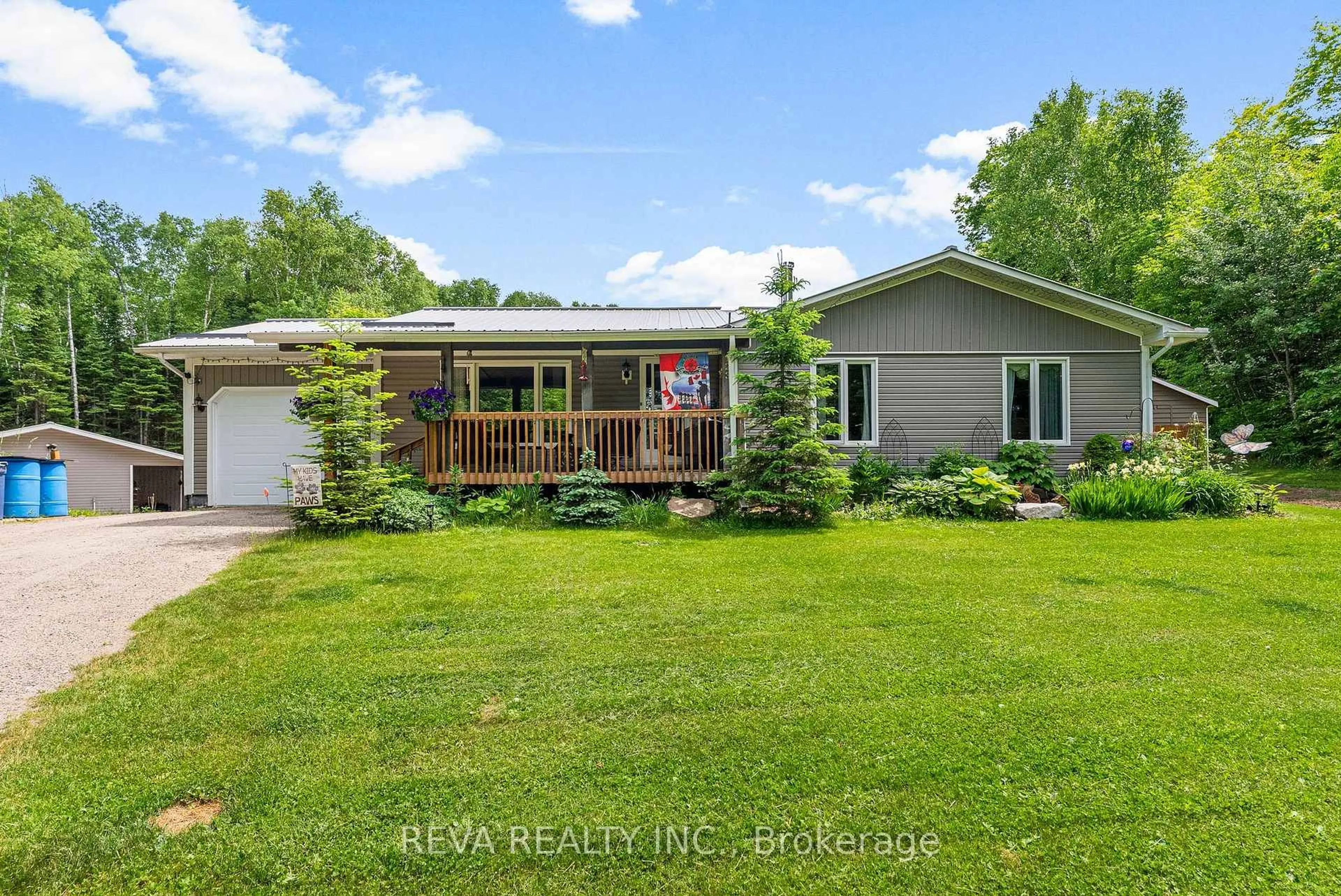 A pic from outside/outdoor area/front of a property/back of a property/a pic from drone, unknown for 123 Kuno Rd, Bancroft Ontario K0L 1C0