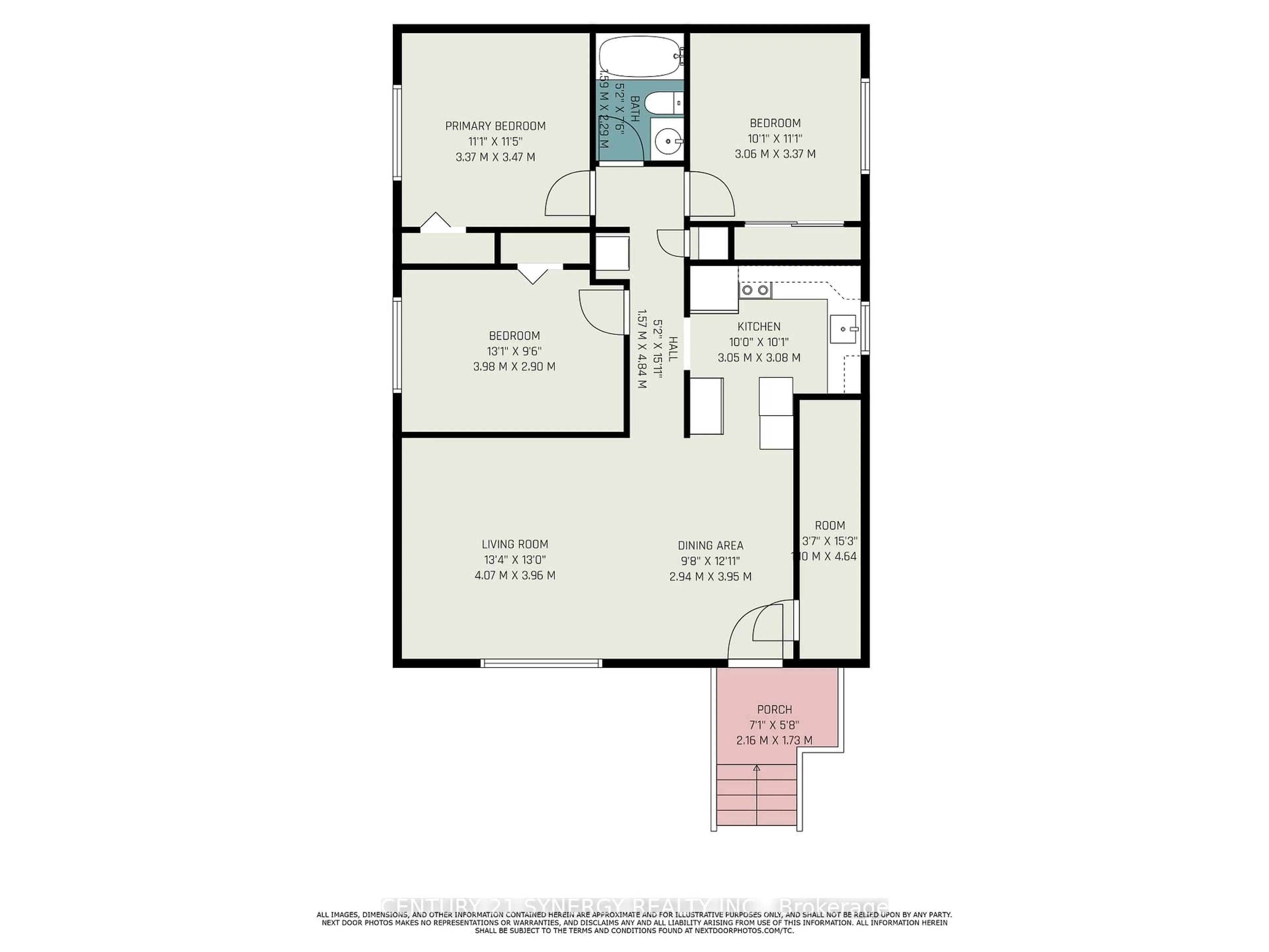 Floor plan for 389 Thomas St, Carleton Place Ontario K7C 3Z3