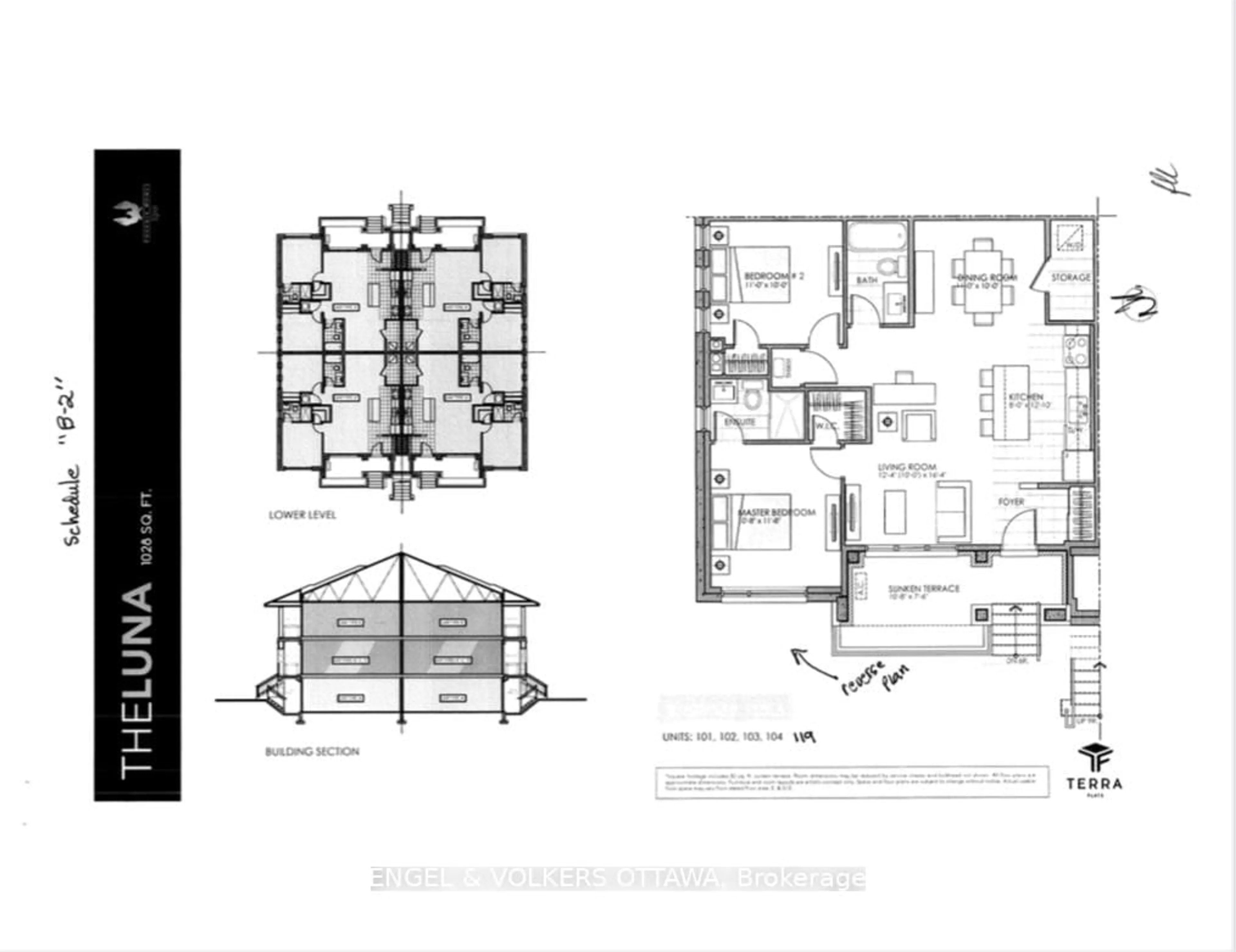 Floor plan for 50 Jaguar Private #L, Ottawa Ontario K2V 0J2