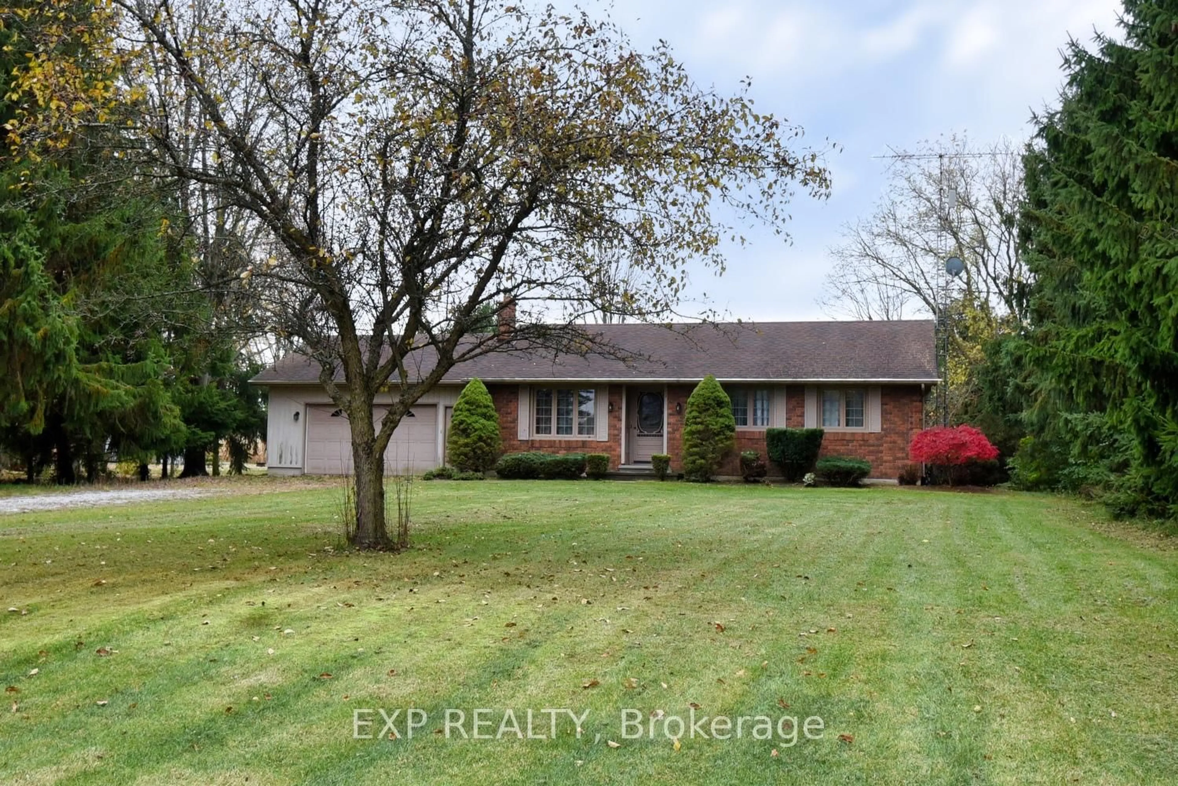 A pic from outside/outdoor area/front of a property/back of a property/a pic from drone, unknown for 1428 Norfolk County 19 Rd, Norfolk Ontario N0E 1Z0