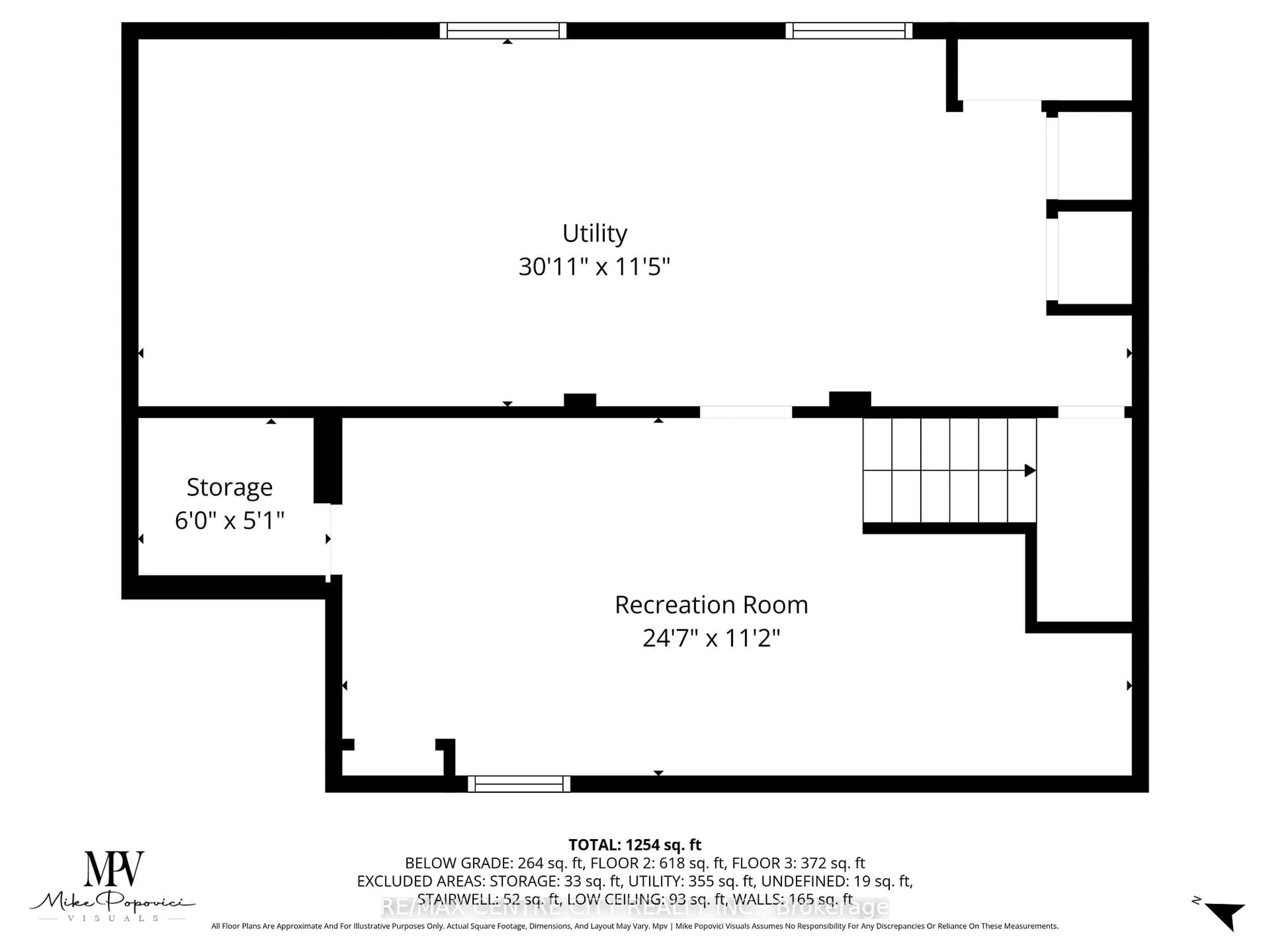 Floor plan for 59 Dakin St St, London East Ontario N5Z 1A4