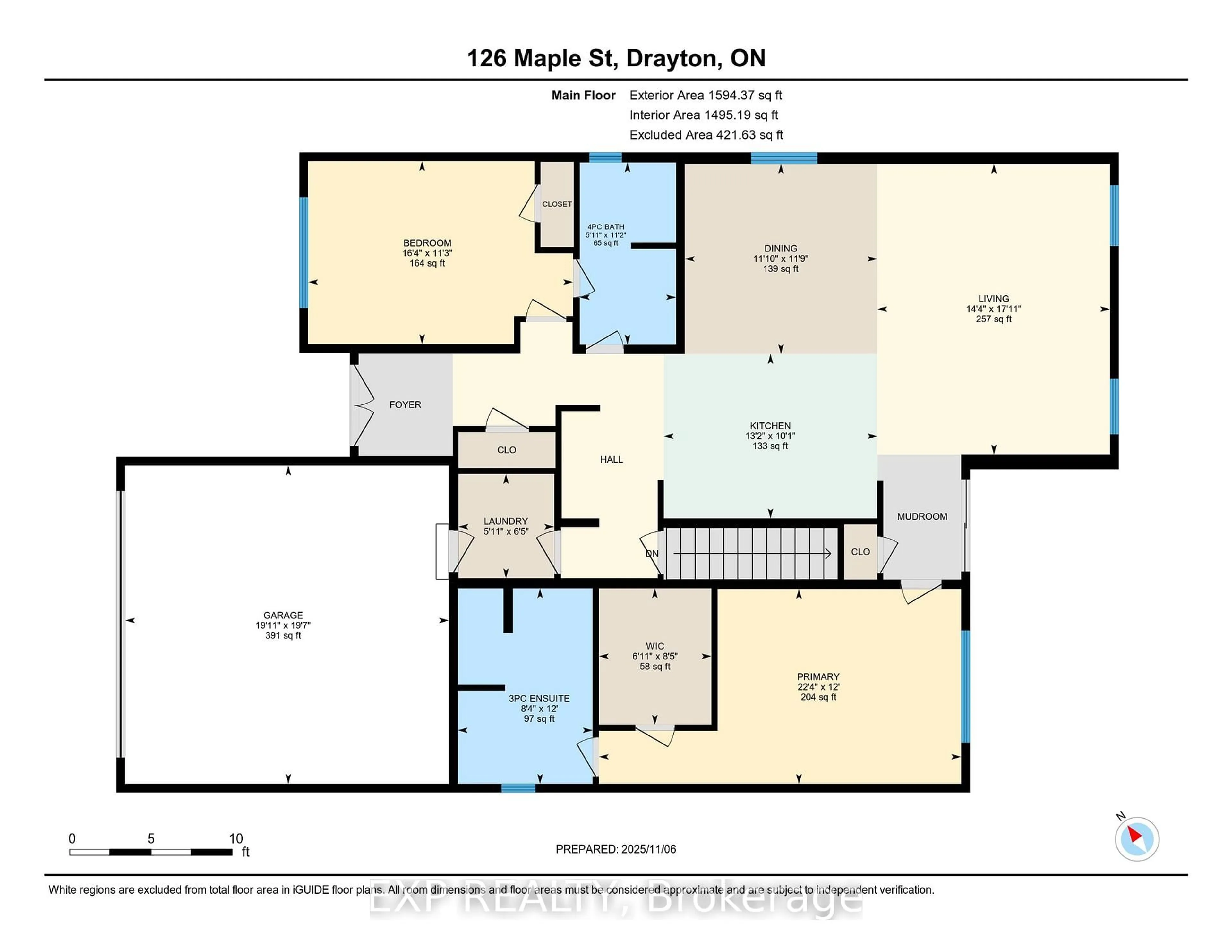 Floor plan for 126 Maple St, Mapleton Ontario N0G 1P0