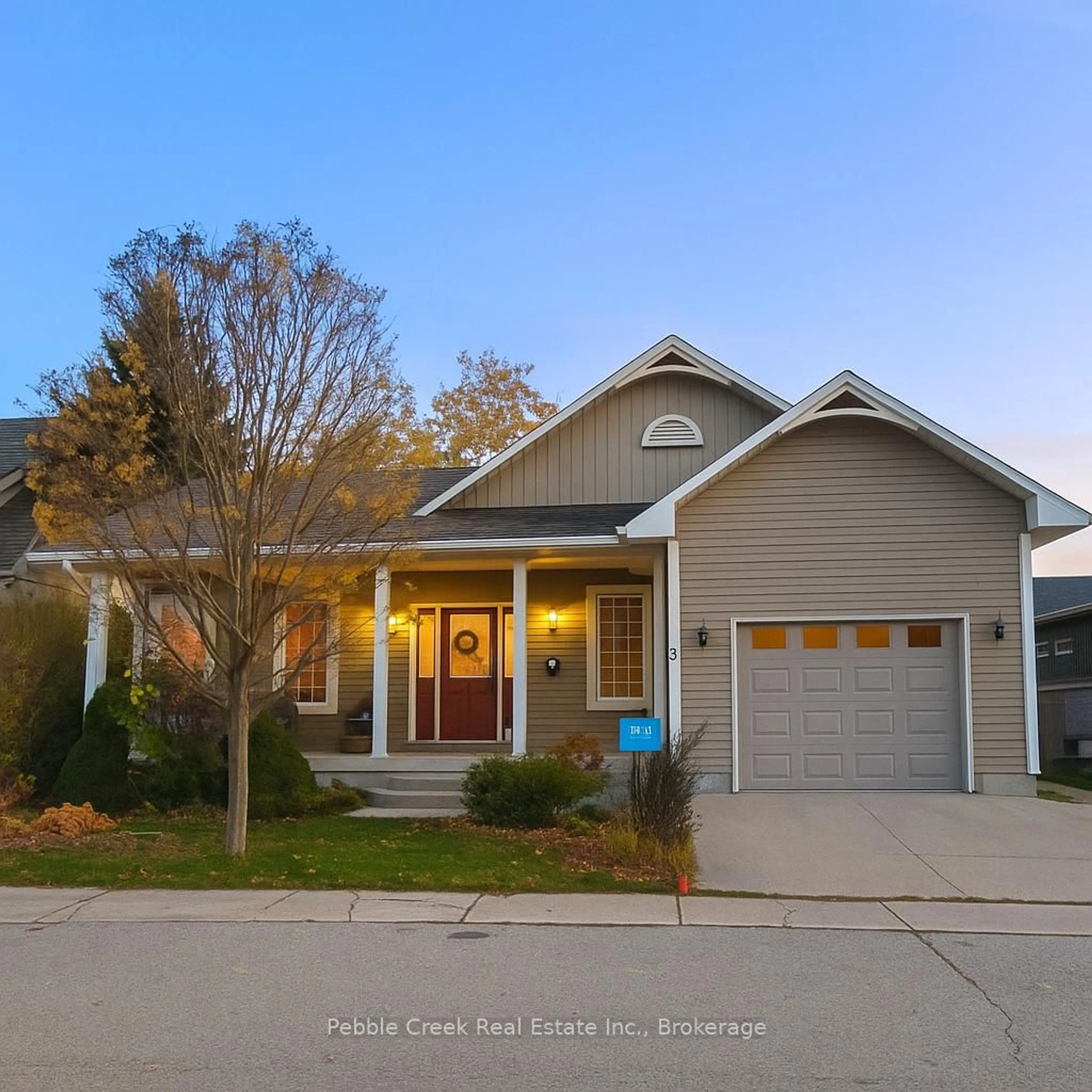 Home with vinyl exterior material, street for 97 St Patrick St, Goderich Ontario N7A 2L5