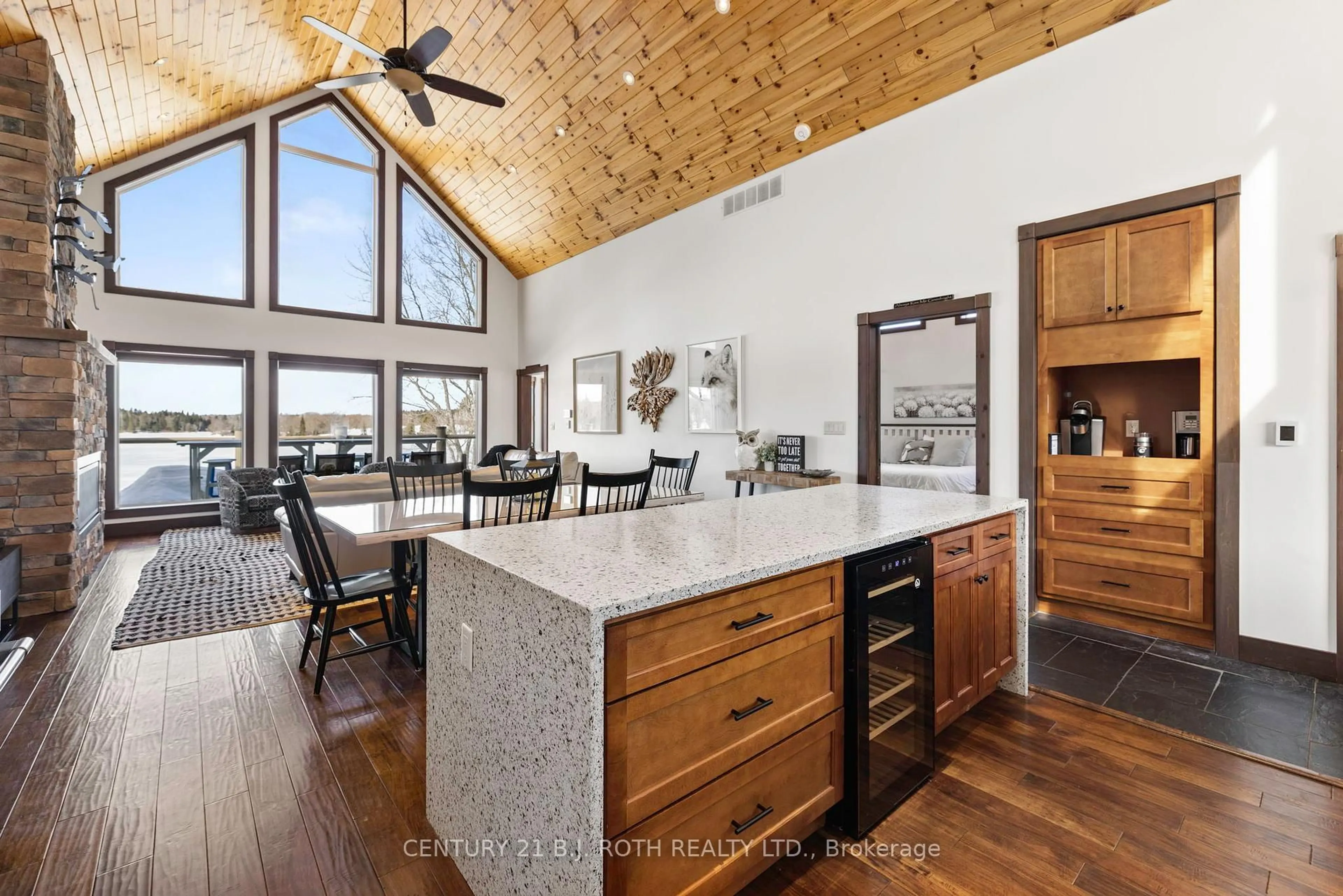 Open concept kitchen, unknown for 64 Mccords Rd, McKellar Ontario P2A 0B5