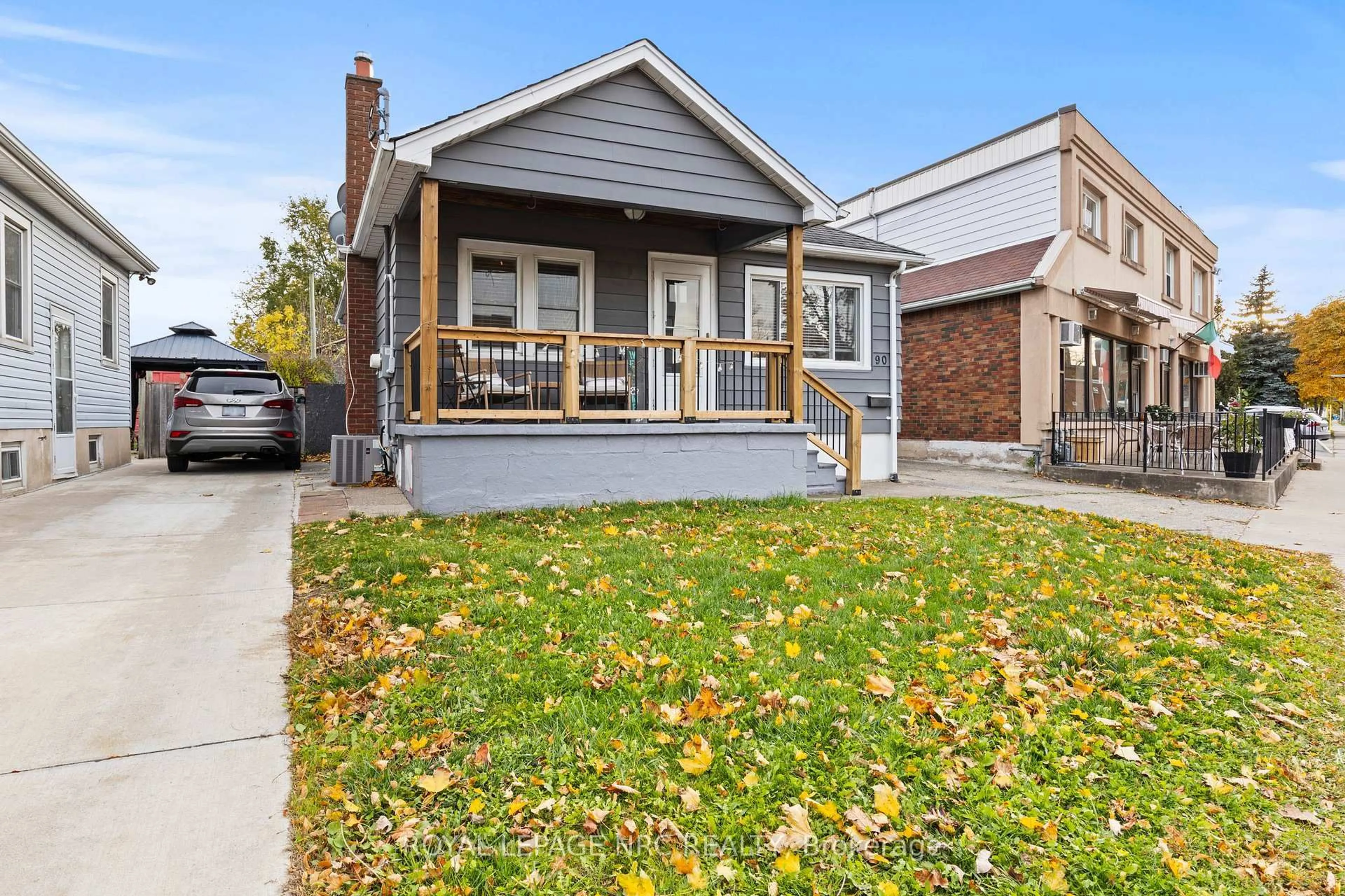 Home with brick exterior material, street for 90 Facer St, St. Catharines Ontario L2M 5J5