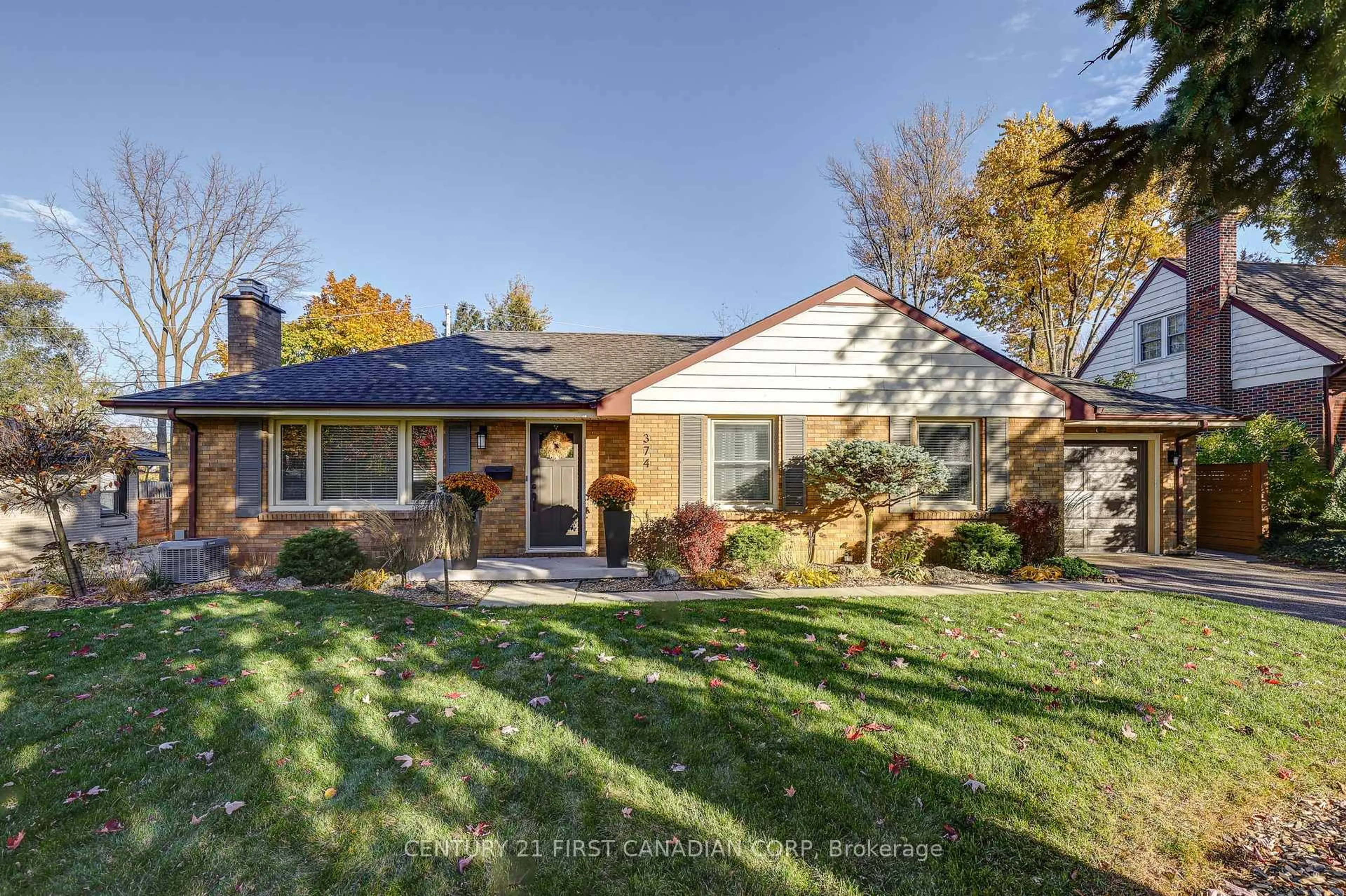 Home with brick exterior material, street for 374 Glenrose Dr, London South Ontario N6K 2A8