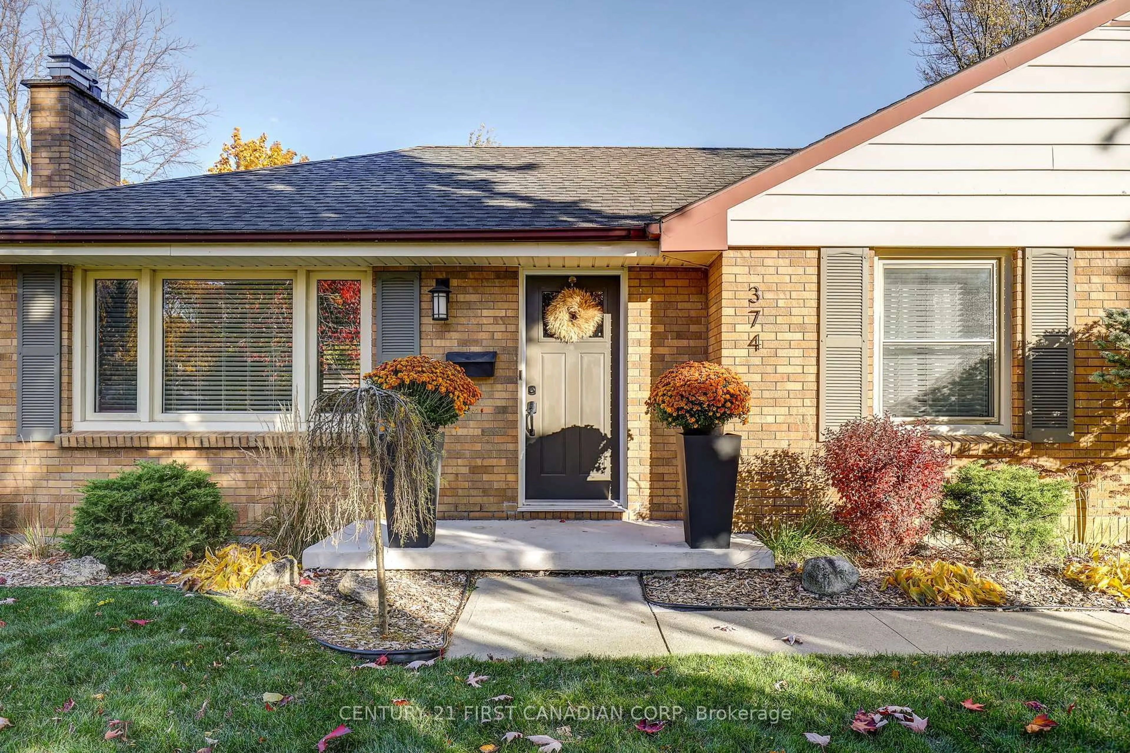 Home with brick exterior material, street for 374 Glenrose Dr, London South Ontario N6K 2A8