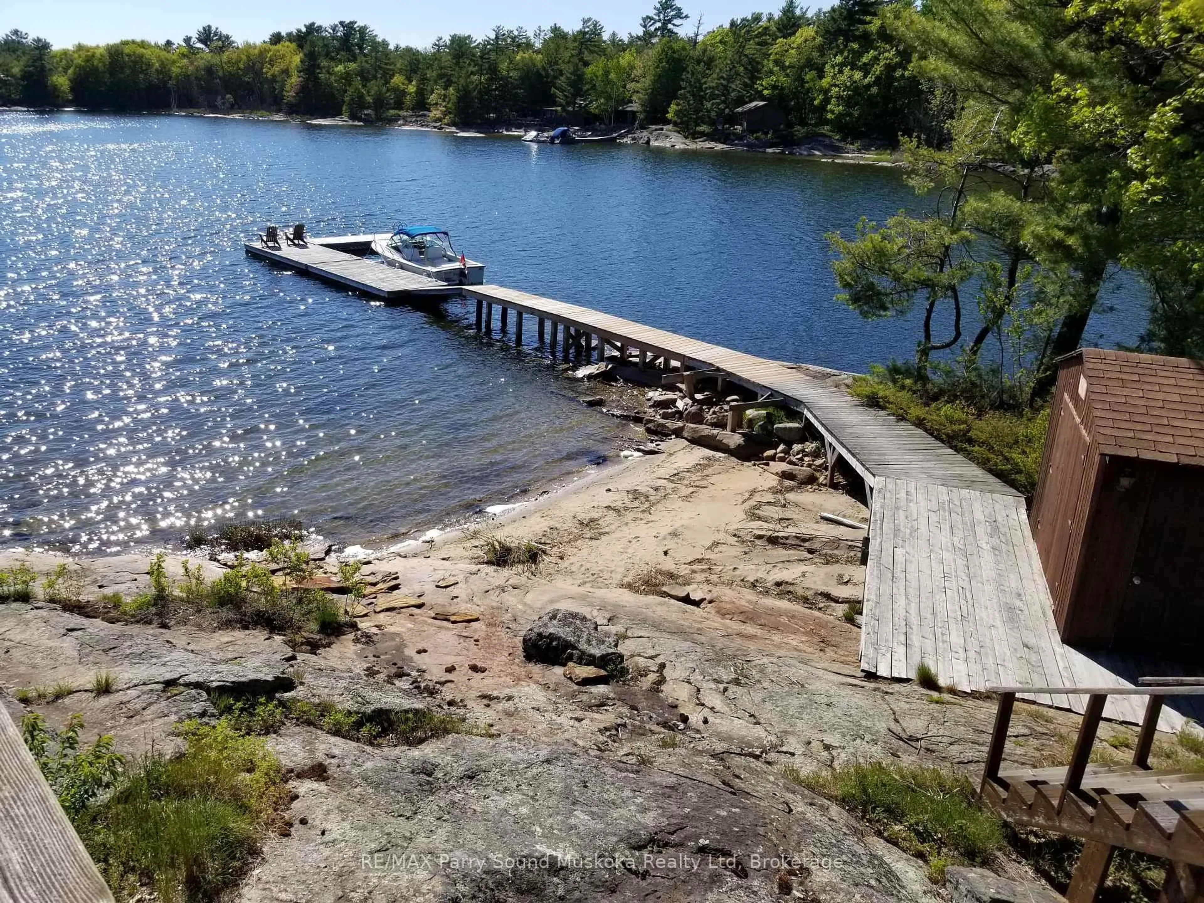 Patio, water/lake/river/ocean view for 1260 GEORGIAN BAY, The Archipelago Ontario P0G 1K0