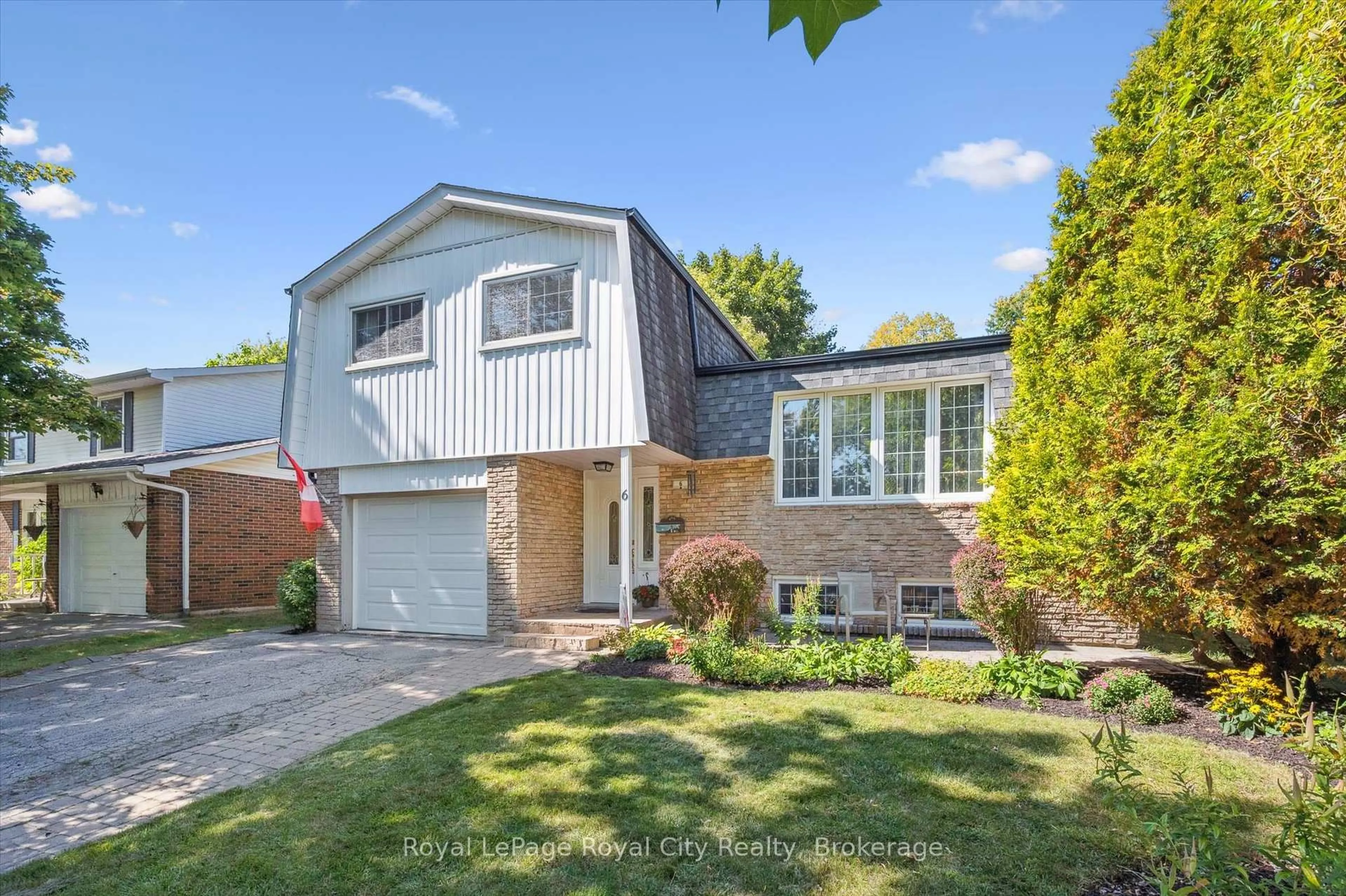 Home with brick exterior material, street for 6 Fairmeadow Dr, Guelph Ontario N1H 6X3