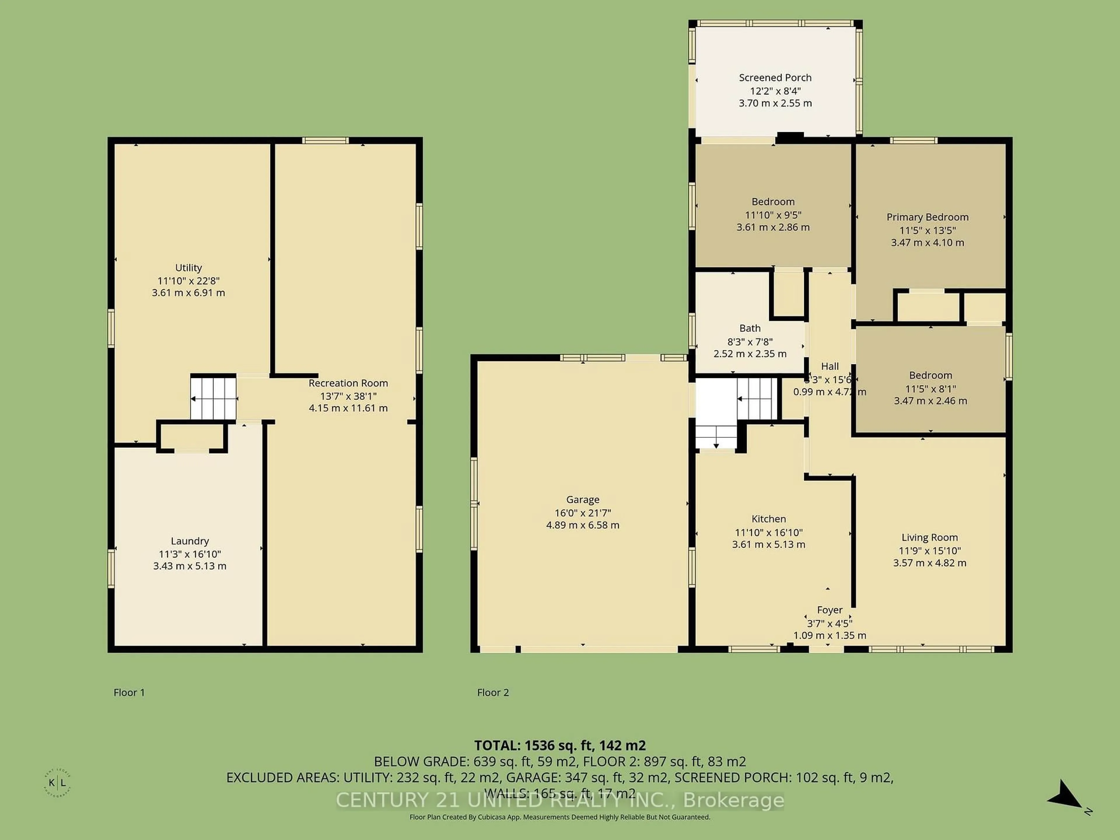 Floor plan for 835 Barnardo Ave, Peterborough Ontario K9H 5W1