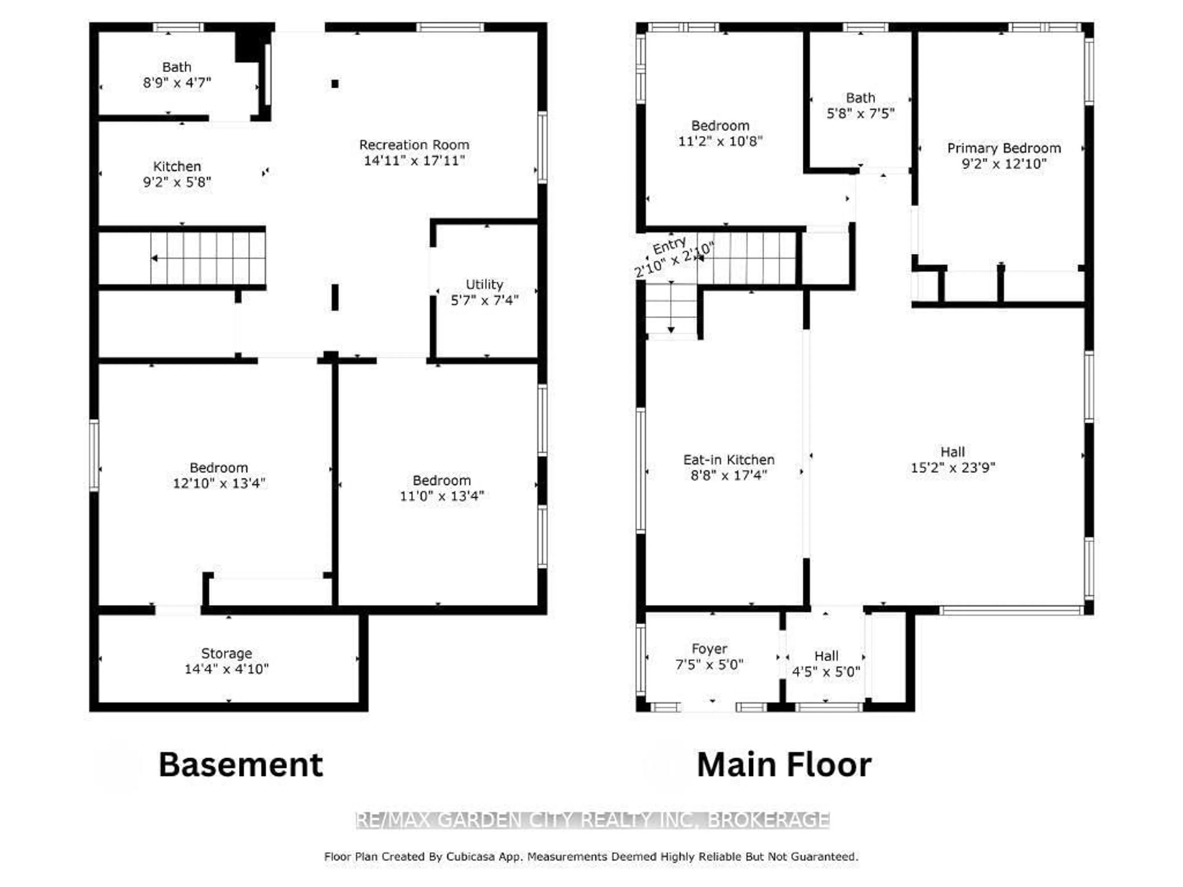 Floor plan for 629 Penner St, Niagara-on-the-Lake Ontario L0S 1T0