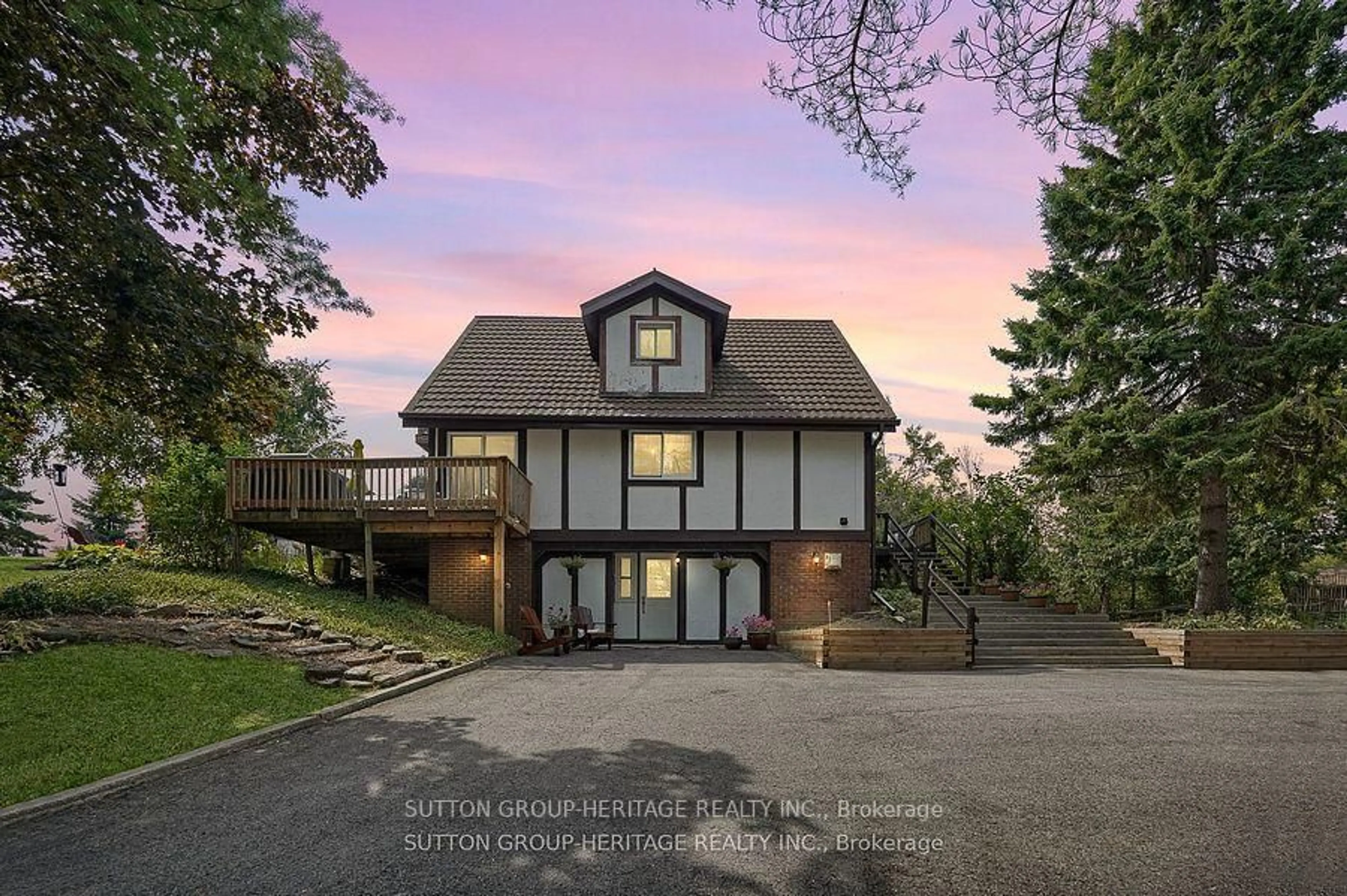 A pic from outside/outdoor area/front of a property/back of a property/a pic from drone, mountain view for 184 Pirates Glen Dr, Trent Lakes Ontario K0M 1A0