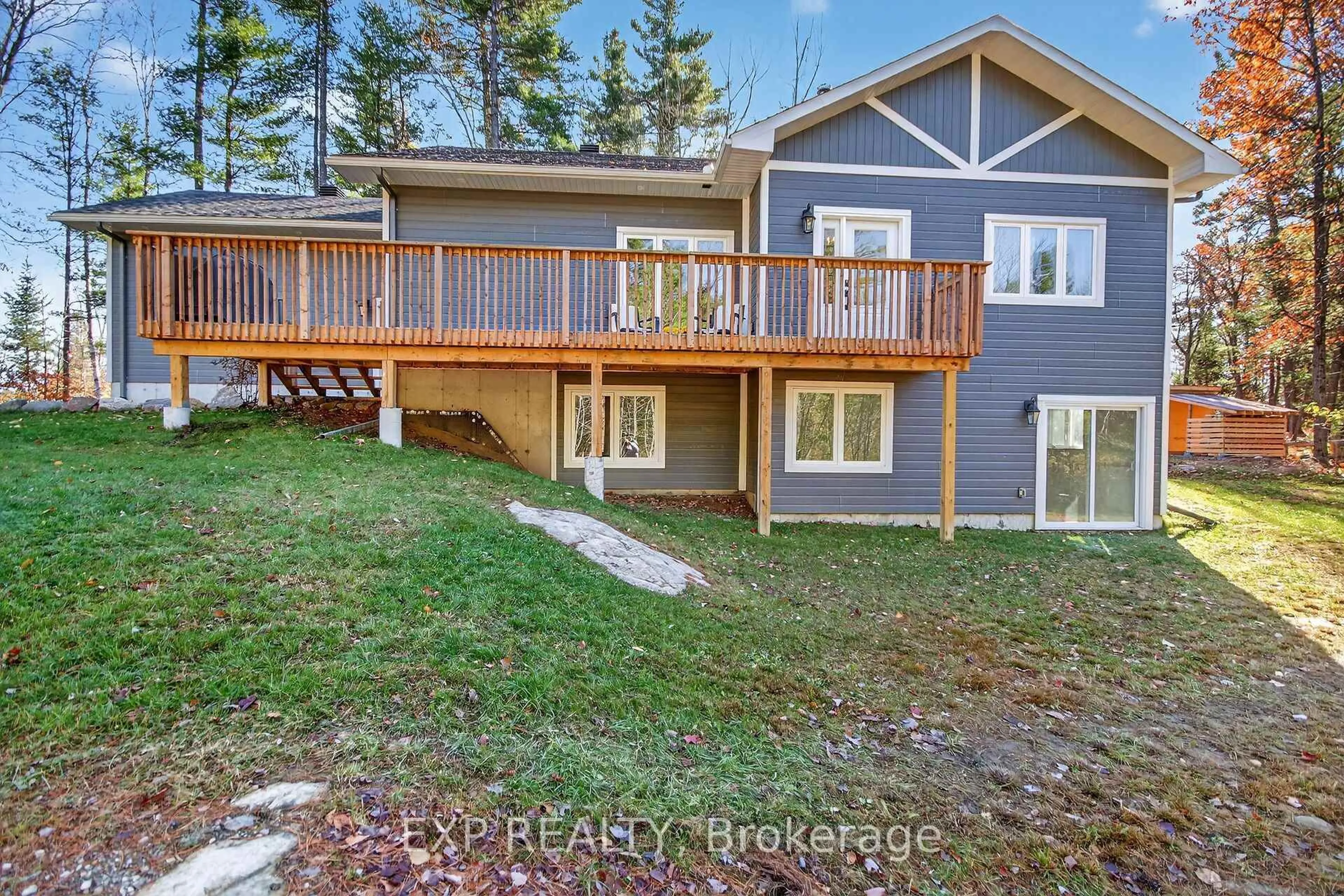 A pic from outside/outdoor area/front of a property/back of a property/a pic from drone, water/lake/river/ocean view for 2989 Ramsay Concession 3C Rd, Almonte Ontario K0A 1A0