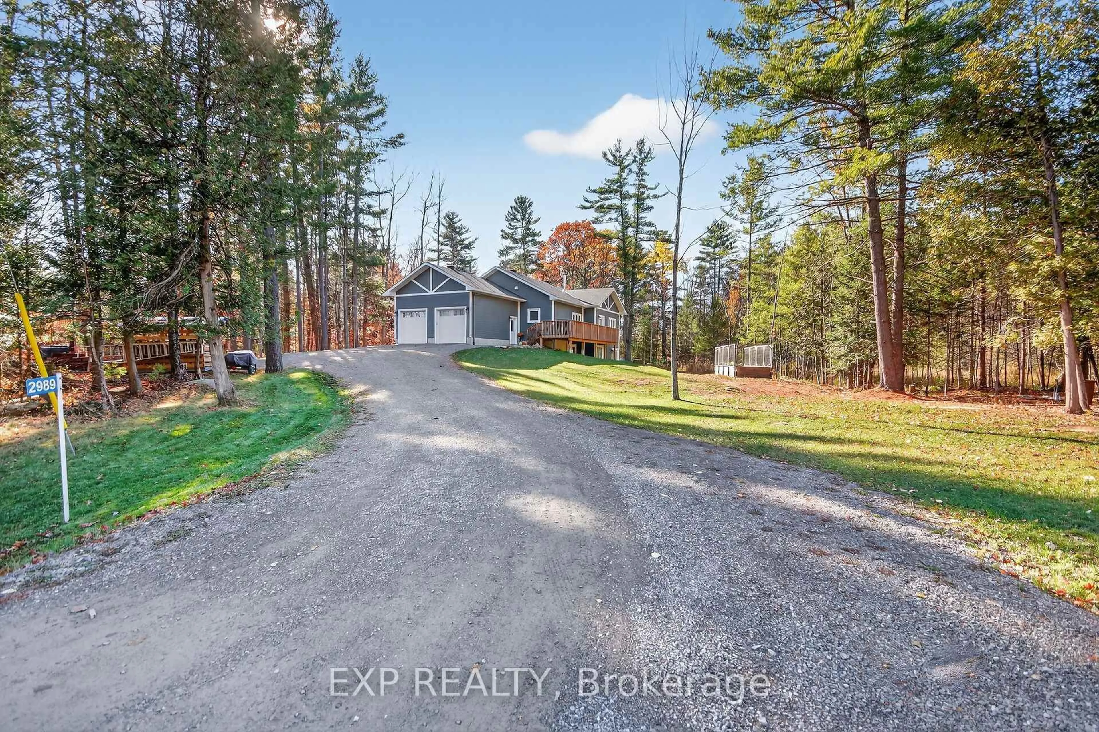 A pic from outside/outdoor area/front of a property/back of a property/a pic from drone, forest/trees view for 2989 Ramsay Concession 3C Rd, Almonte Ontario K0A 1A0
