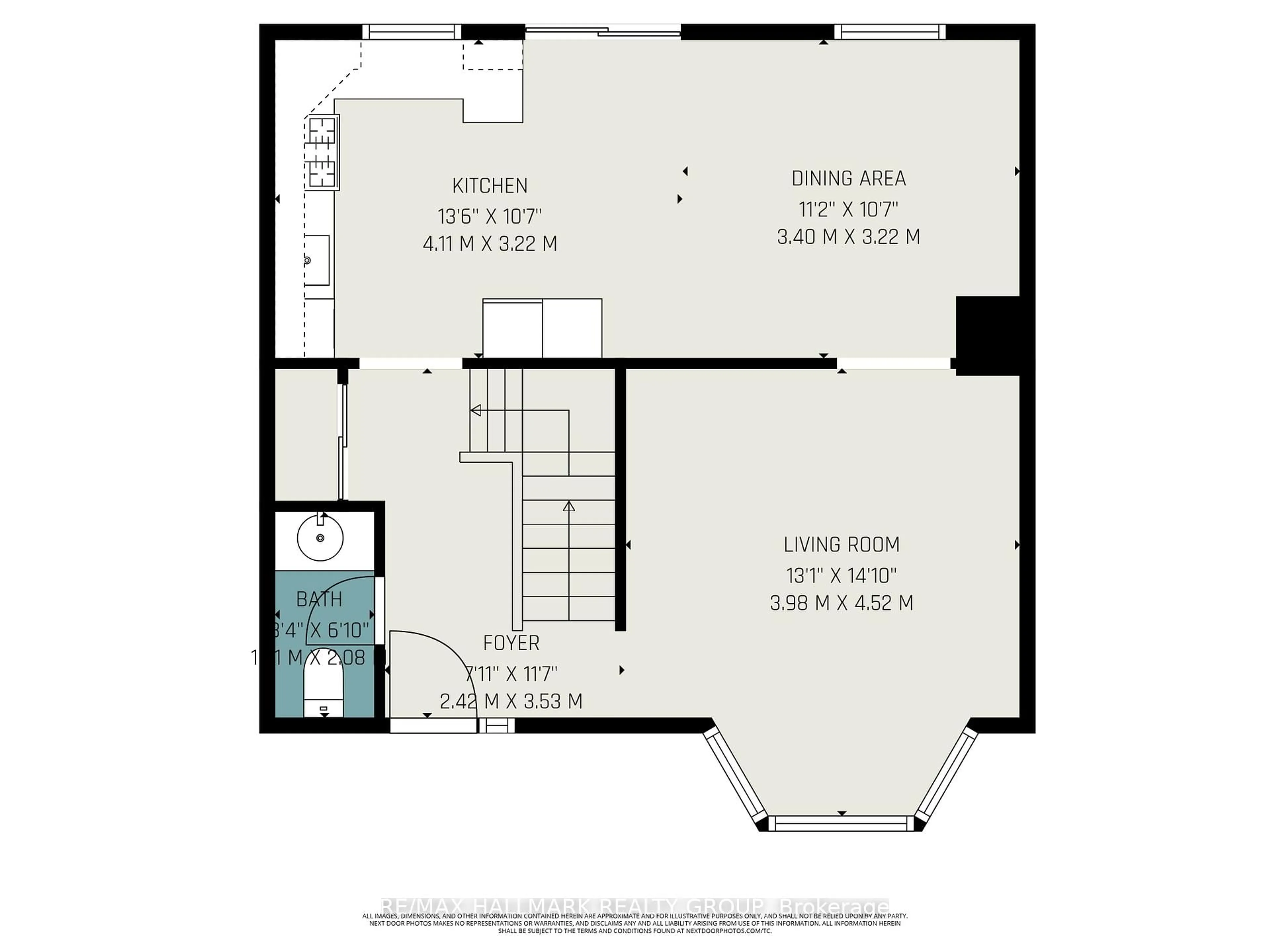 Floor plan for 1570 Payette Dr, Orleans Ontario K1E 1S9