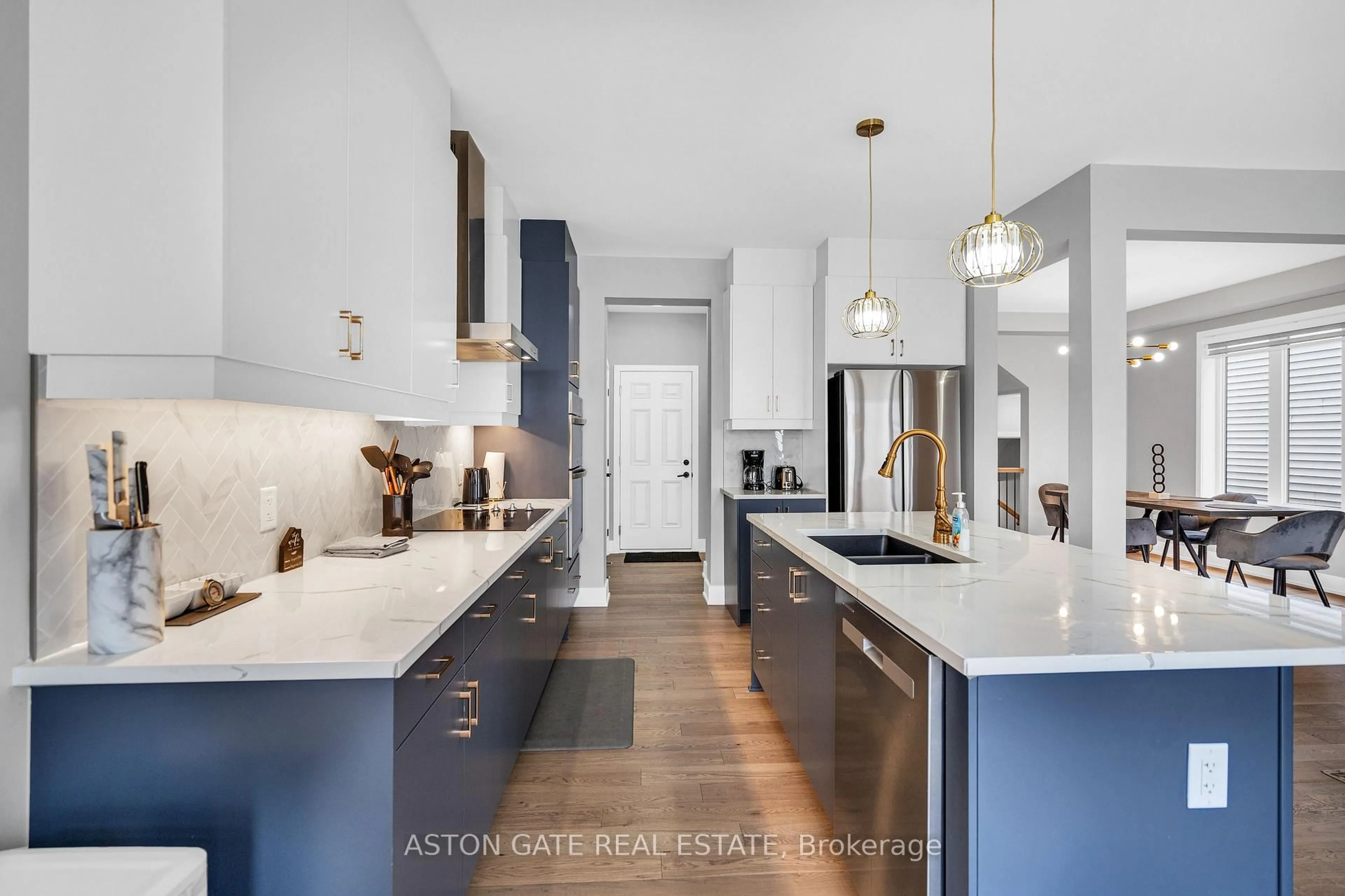 Contemporary kitchen, ceramic/tile floor for 856 Moonrise Terr, Ottawa Ontario K2J 6T1