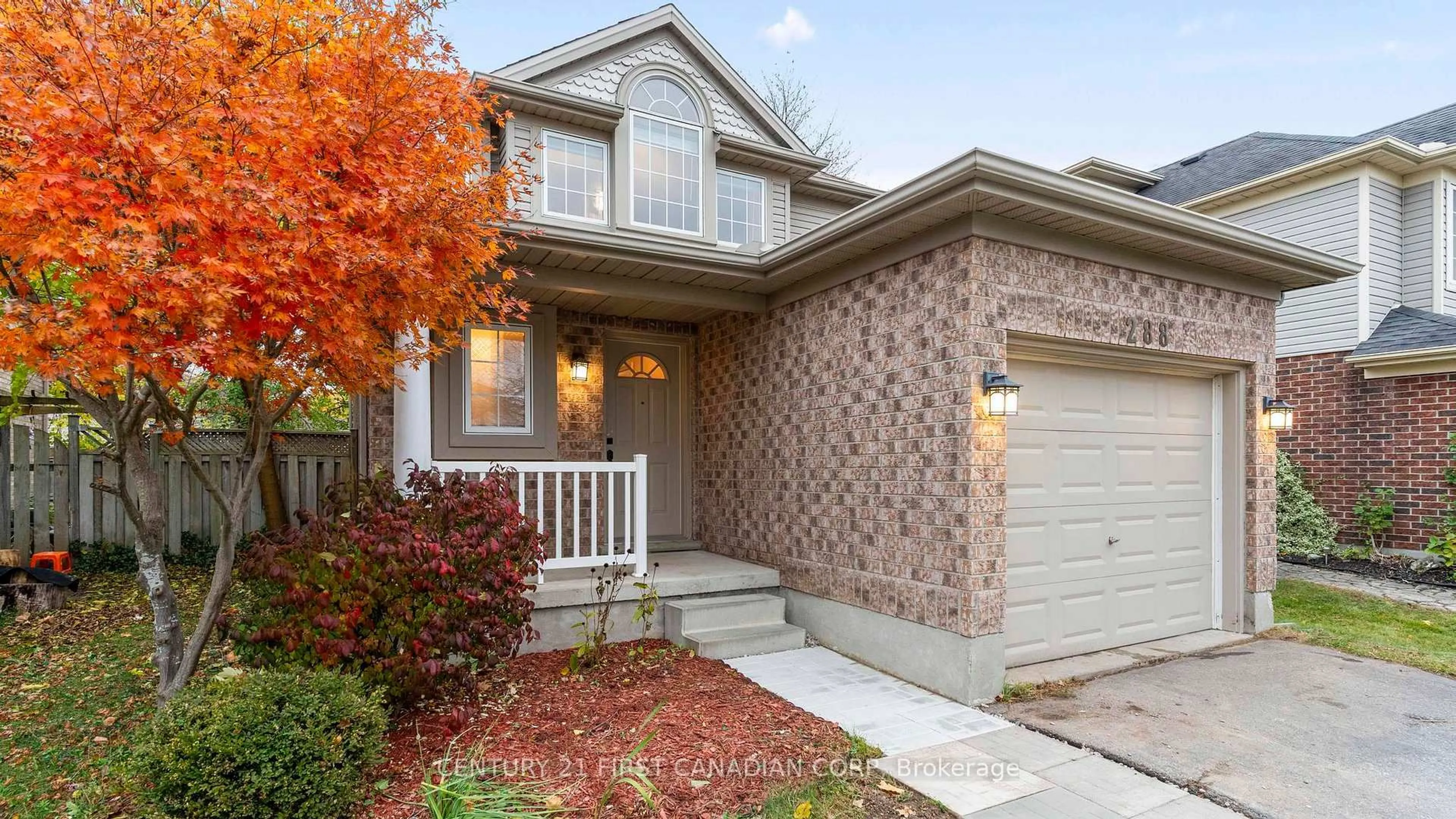 Home with brick exterior material, street for 288 Jensen Rd, London East Ontario N5V 4X3