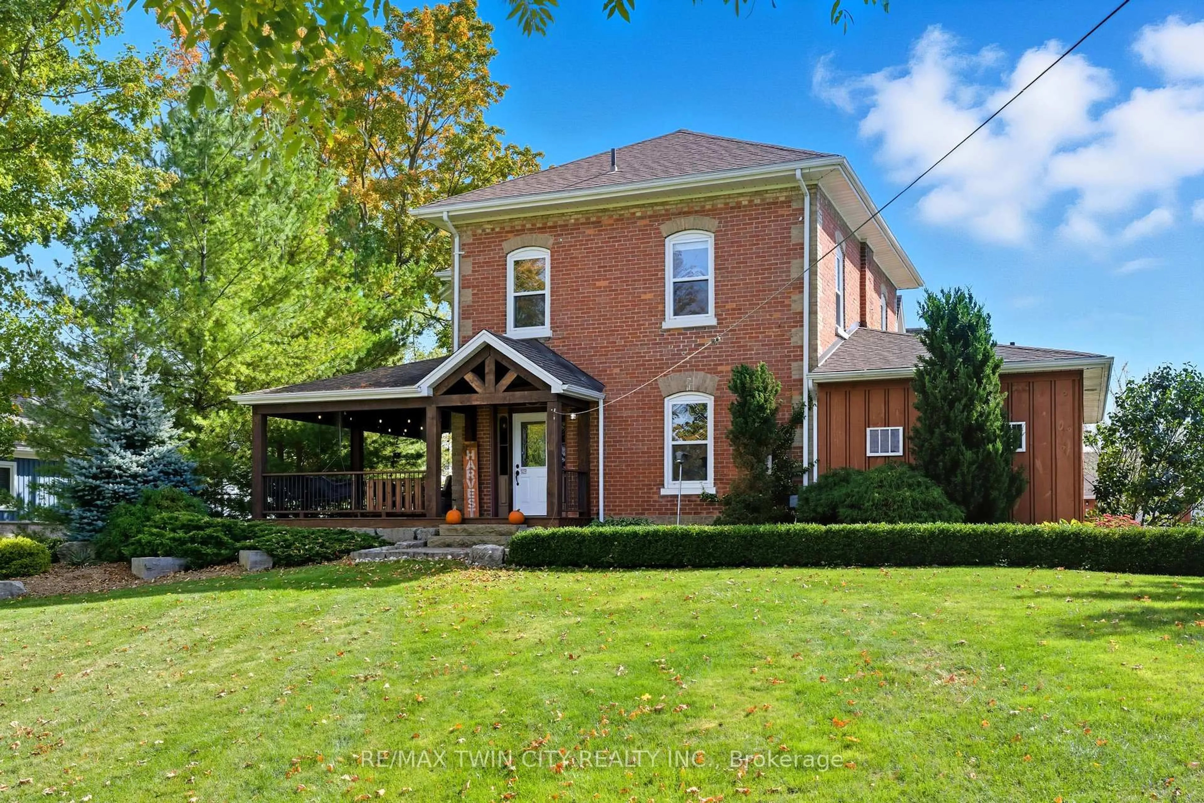 Home with brick exterior material, street for 286 5 Highway, Brant Ontario N0E 1N0