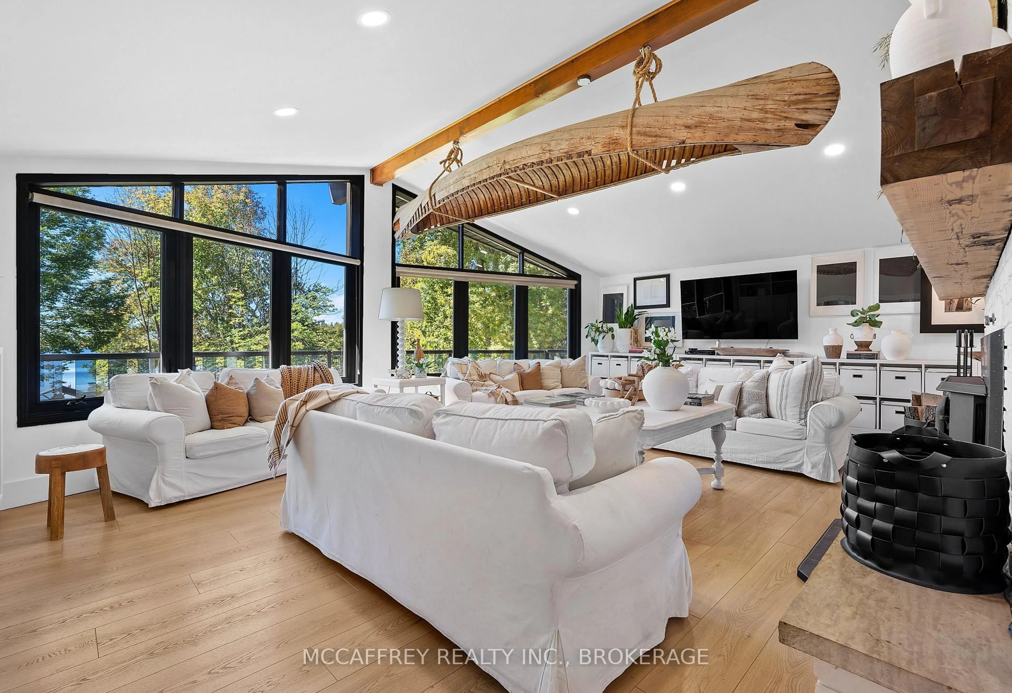 Living room with furniture, unknown for 98 Juniper Lane, Tamworth Ontario K0K 3G0