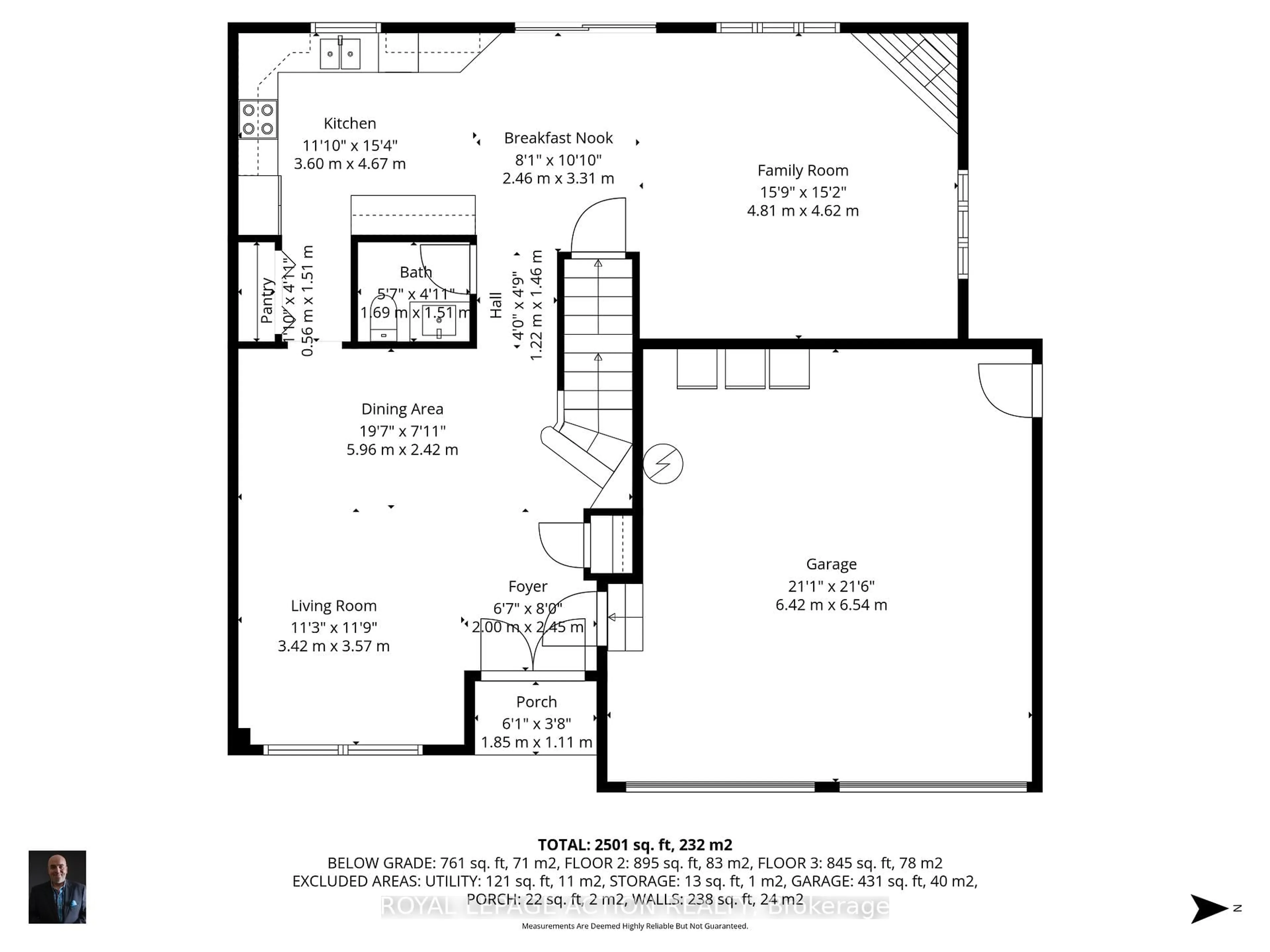 Floor plan for 209 Dundas St, Brant Ontario N3L 4H3
