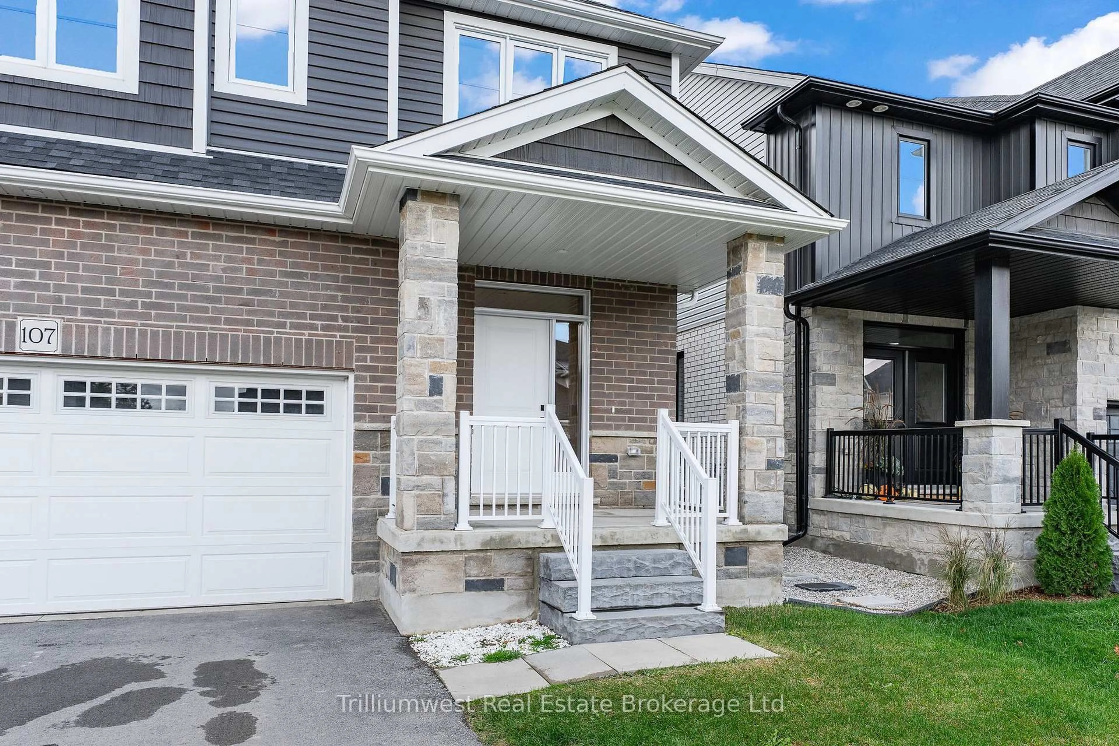 Home with brick exterior material, street for 107 Harrison St, Centre Wellington Ontario N0B 1S0