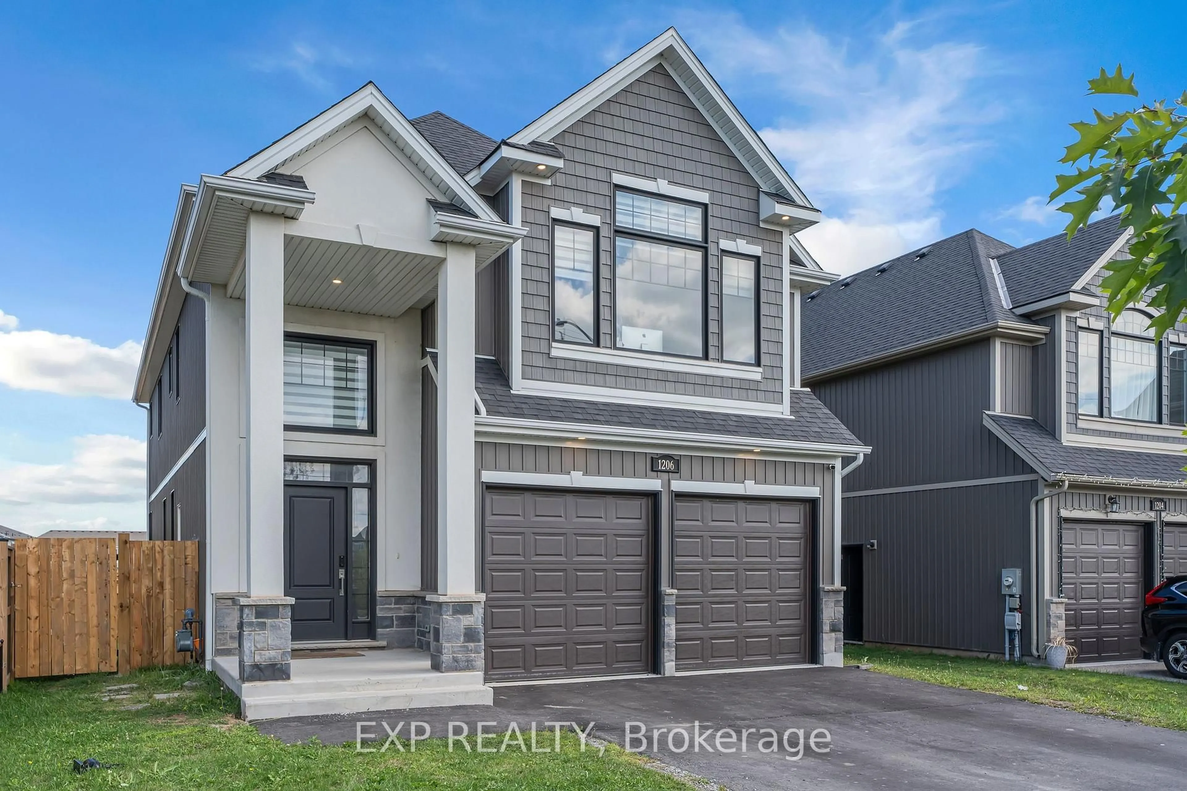 Home with brick exterior material, street for 1206 Hansler Rd, Thorold Ontario L2V 0G2