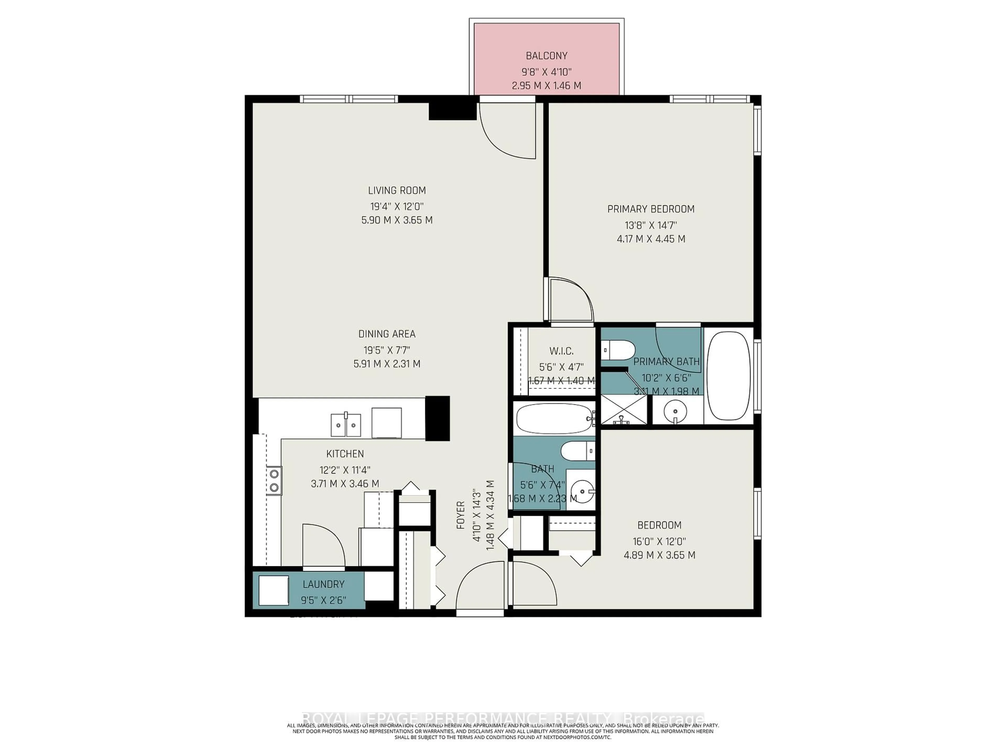 Floor plan for 120 Grant Carman Dr #303, Ottawa Ontario K2E 1C8
