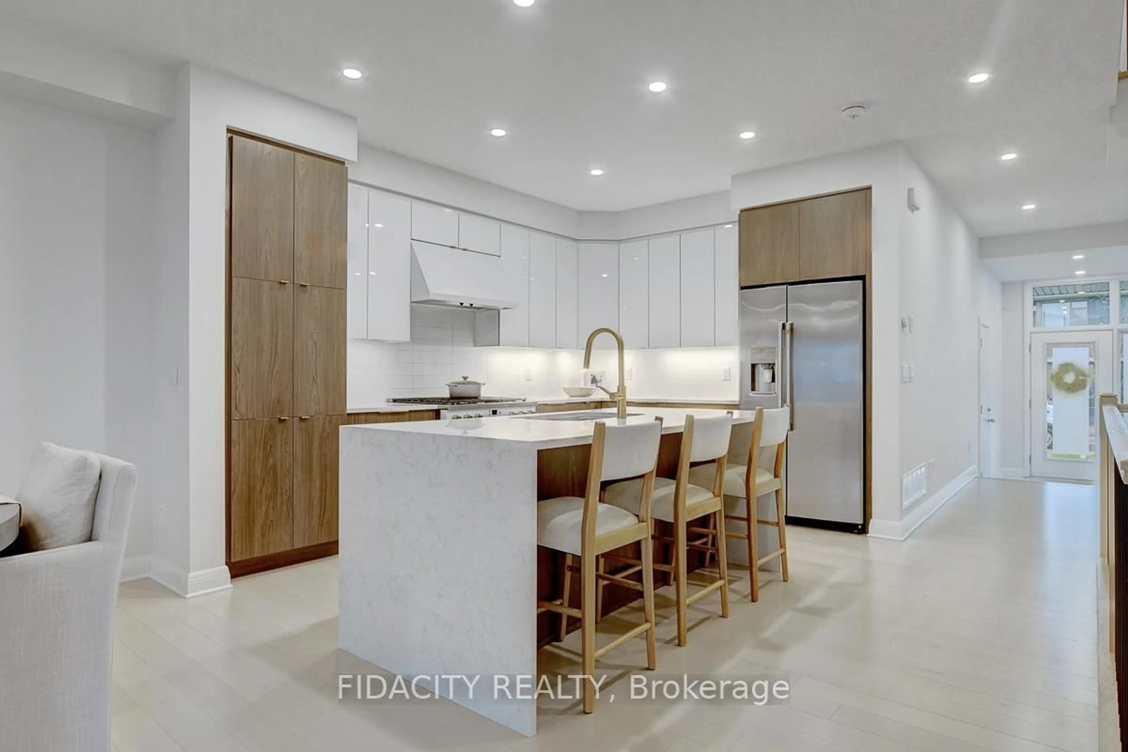 Contemporary kitchen, ceramic/tile floor for 864 Moses Tennisco St, Ottawa Ontario K1K 5A2