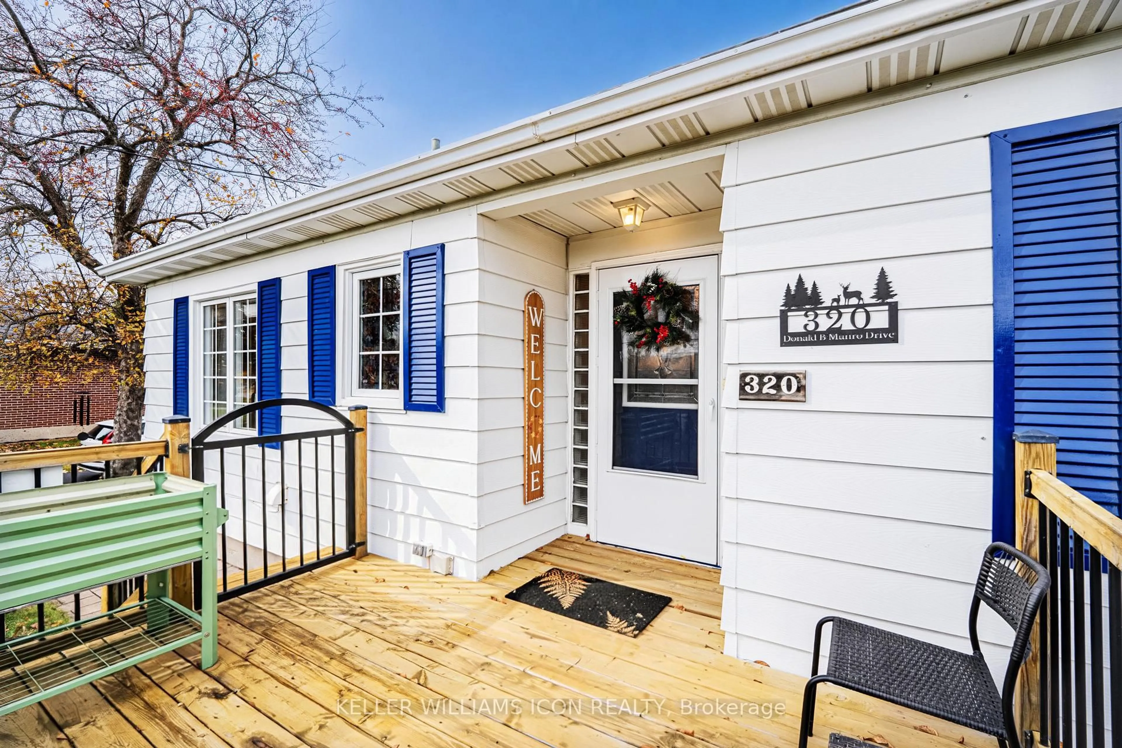 Home with vinyl exterior material, street for 320 Donald B. Munro Dr, Carp Ontario K0A 1L0