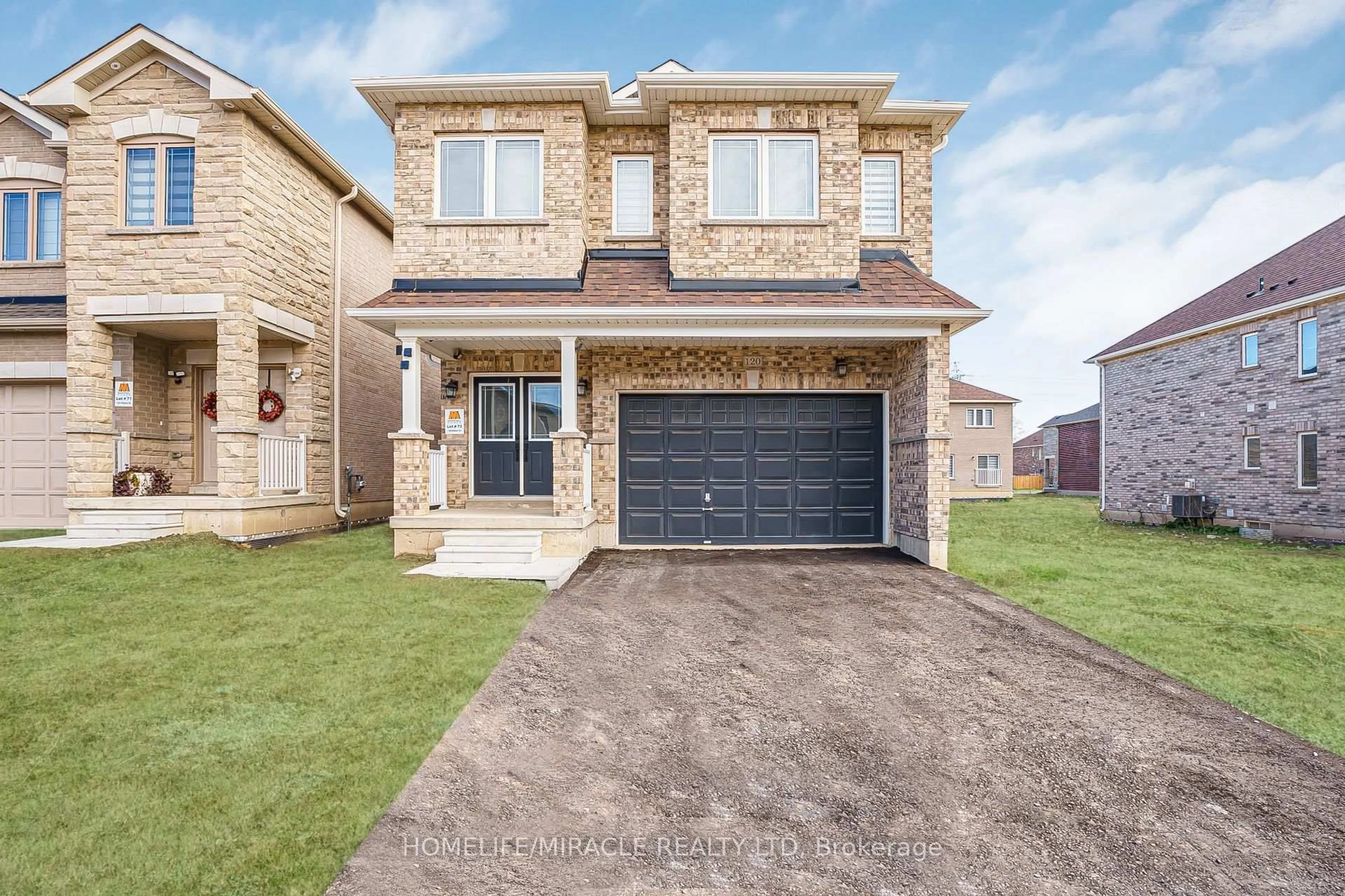 Home with brick exterior material, street for 120 Baker St, Thorold Ontario L2V 5G7