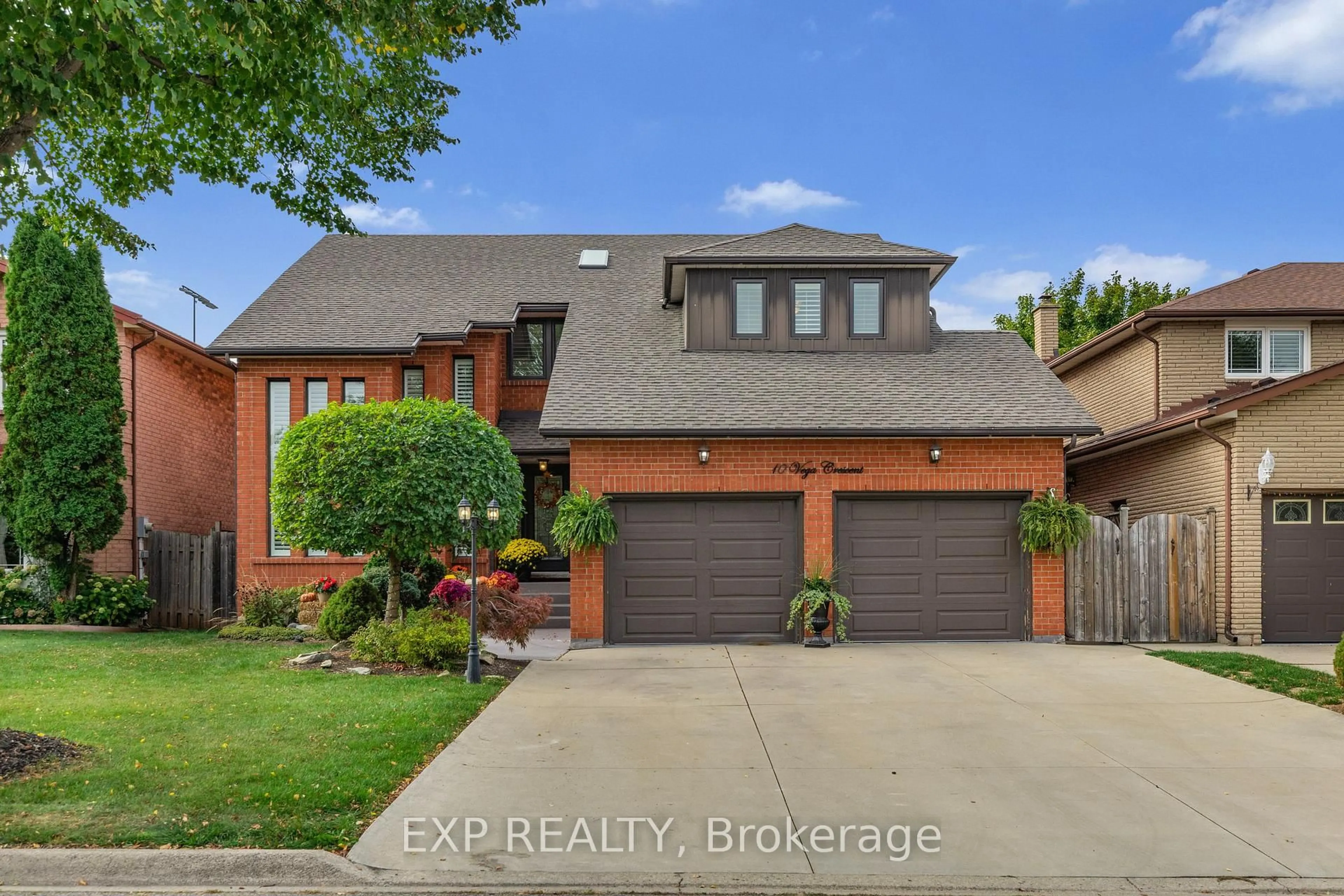 Home with brick exterior material, street for 10 Vega Cres, Hamilton Ontario L8E 4S7