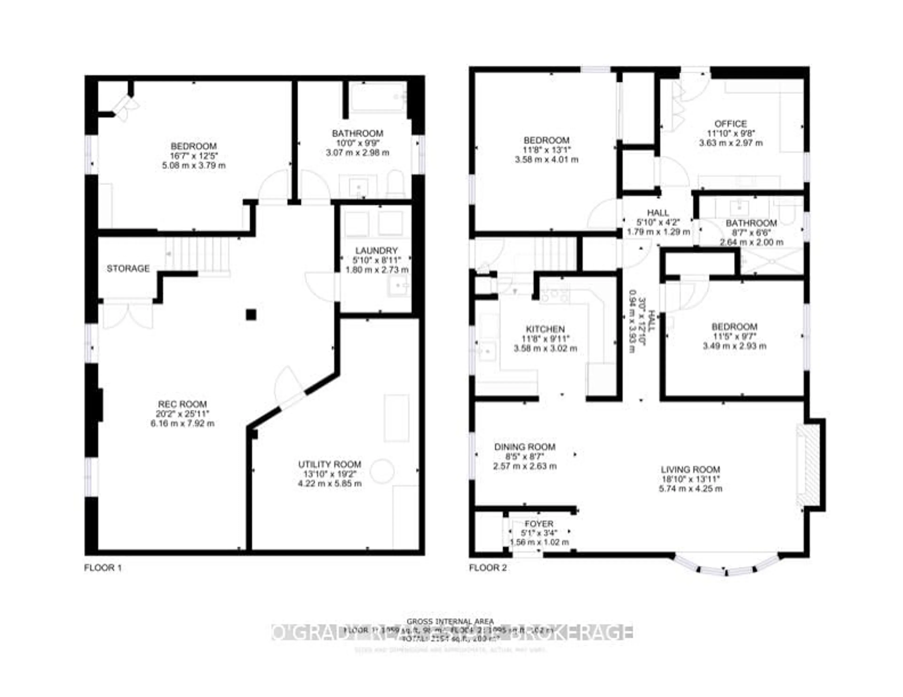 Floor plan for 79 North Augusta Rd, Brockville Ontario K6V 2X8