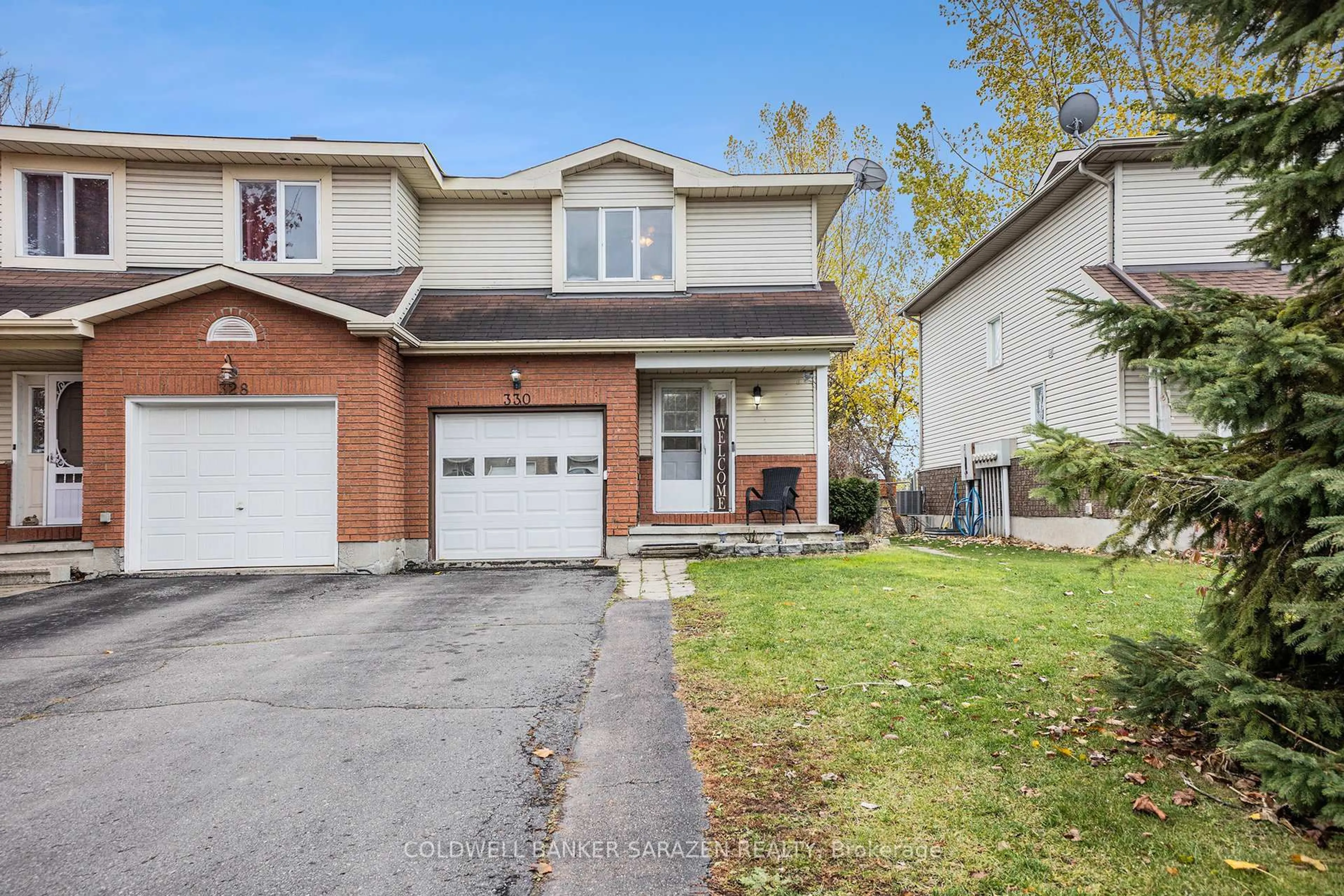 Home with brick exterior material, street for 330 Fairbrooke Crt, Arnprior Ontario K7S 0E6