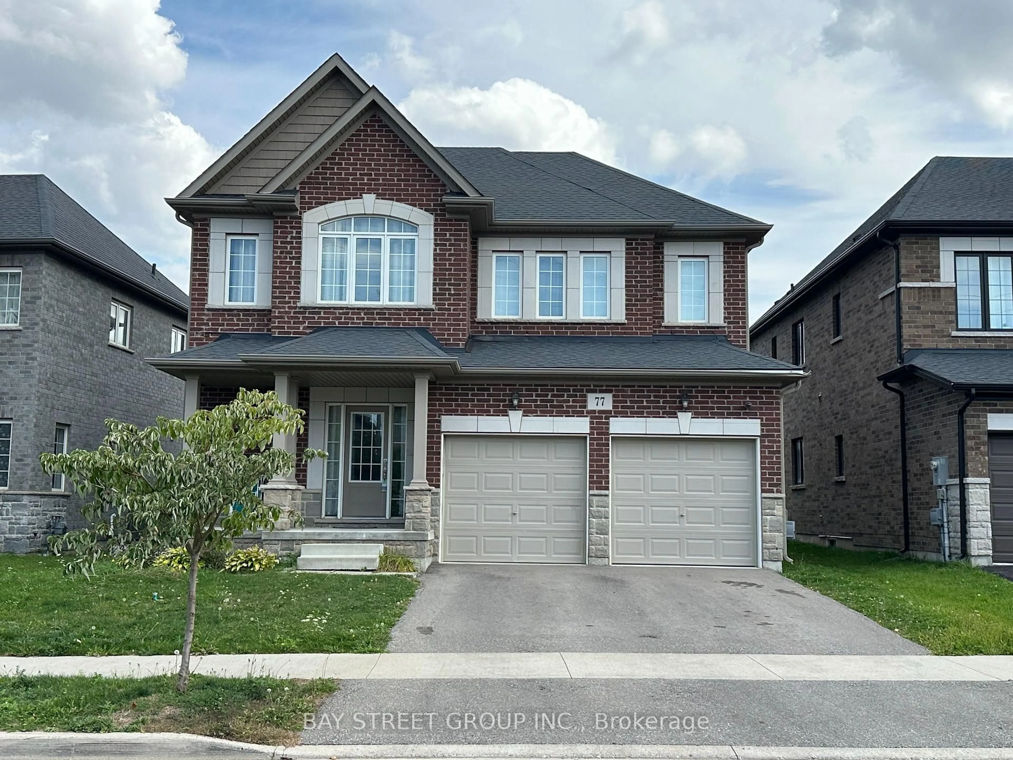 Home with brick exterior material, street for 77 Sunset Way, Thorold Ontario L2V 0C7