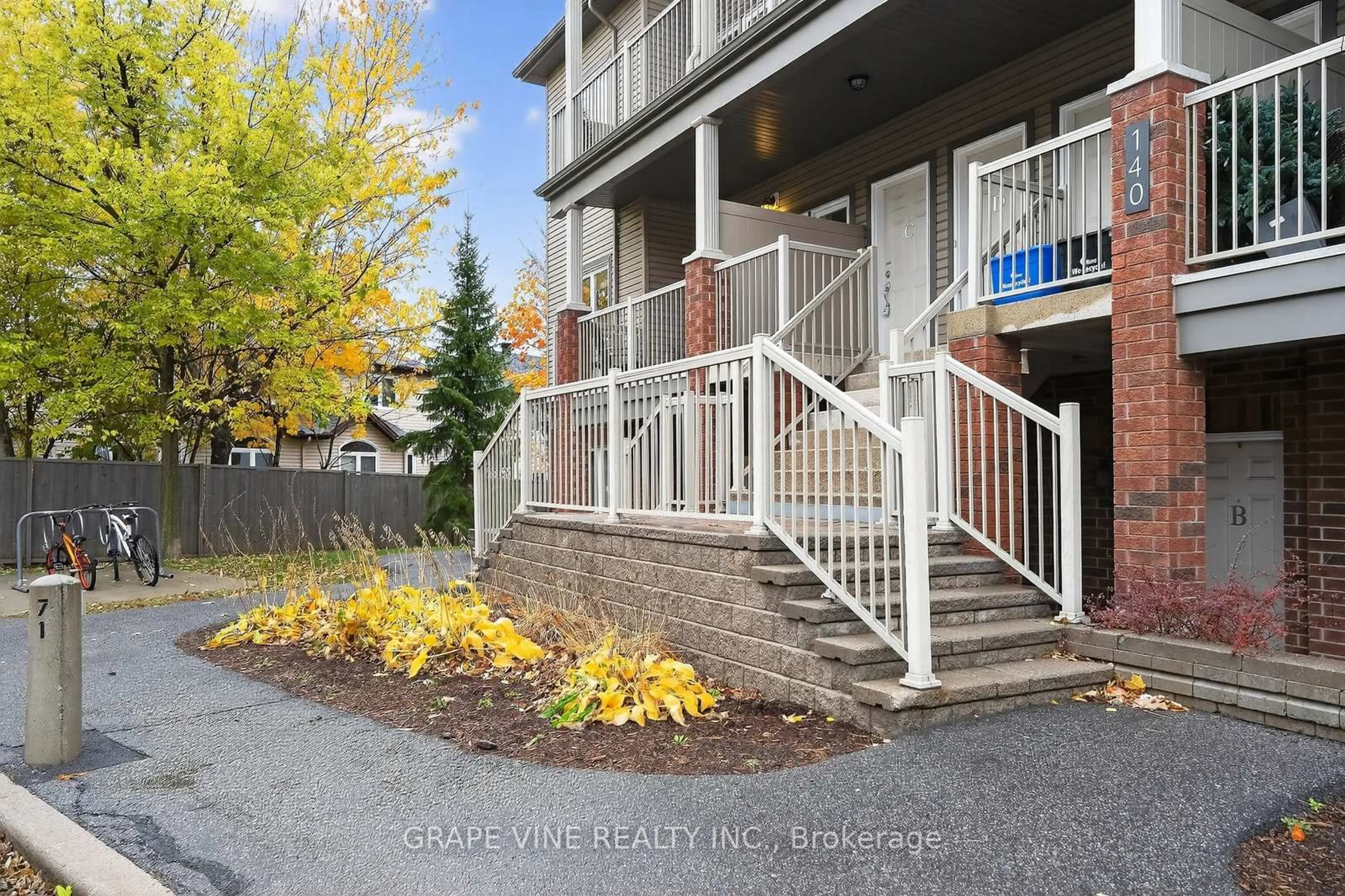 Patio, unknown for 140 Mocha Private #C, Ottawa Ontario K1T 0K5