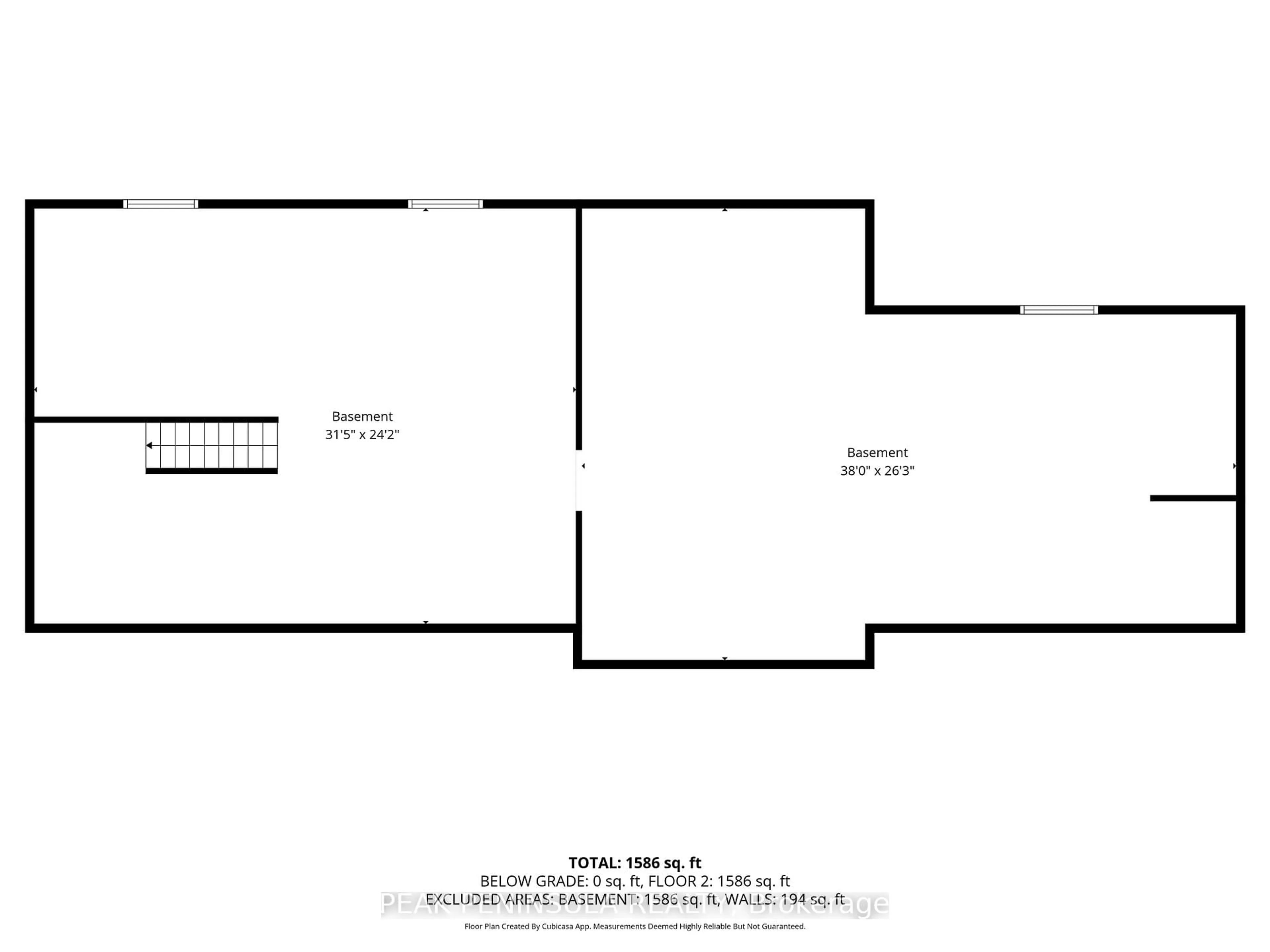 Floor plan for 16 Chestnut St, Norfolk Ontario N0E 1M0
