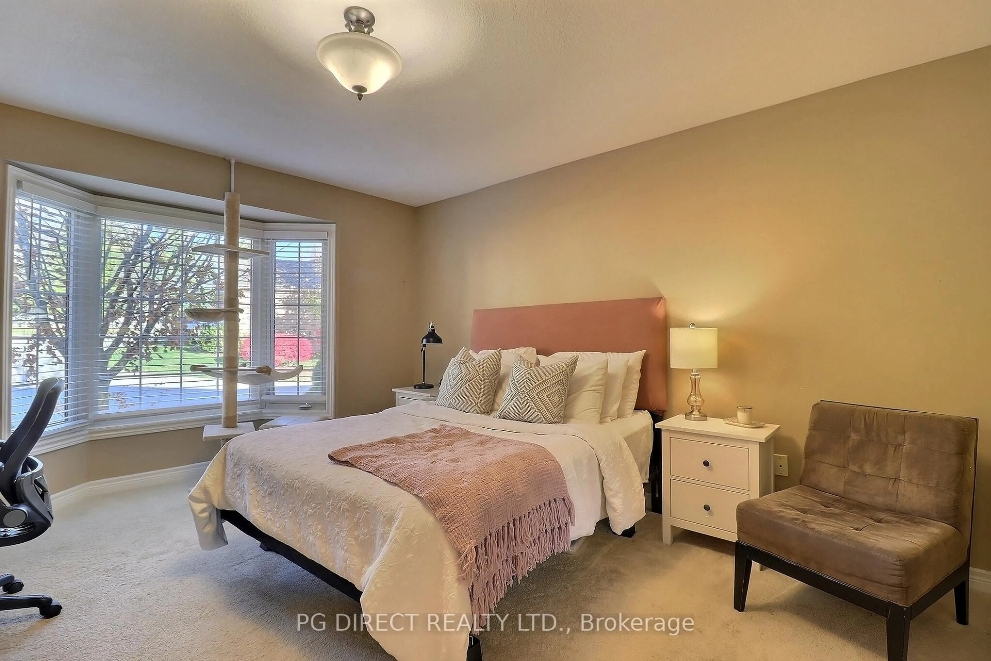 Bedroom with bed, unknown for 4067 Colonel Talbot Rd #11, London South Ontario N6P 1V9