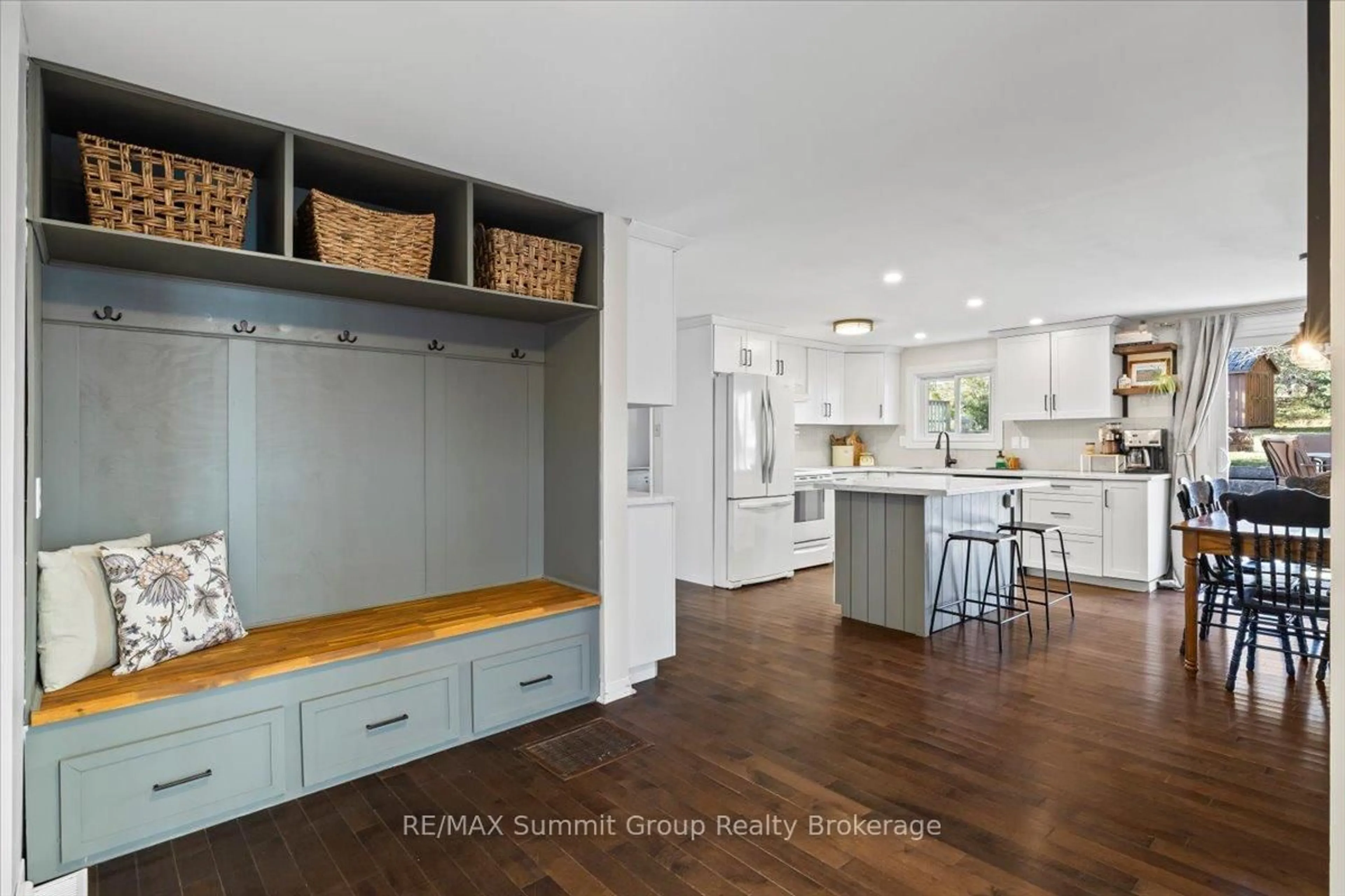 Open concept kitchen, ceramic/tile floor for 143 River Rd, Grey Highlands Ontario N0C 1C0