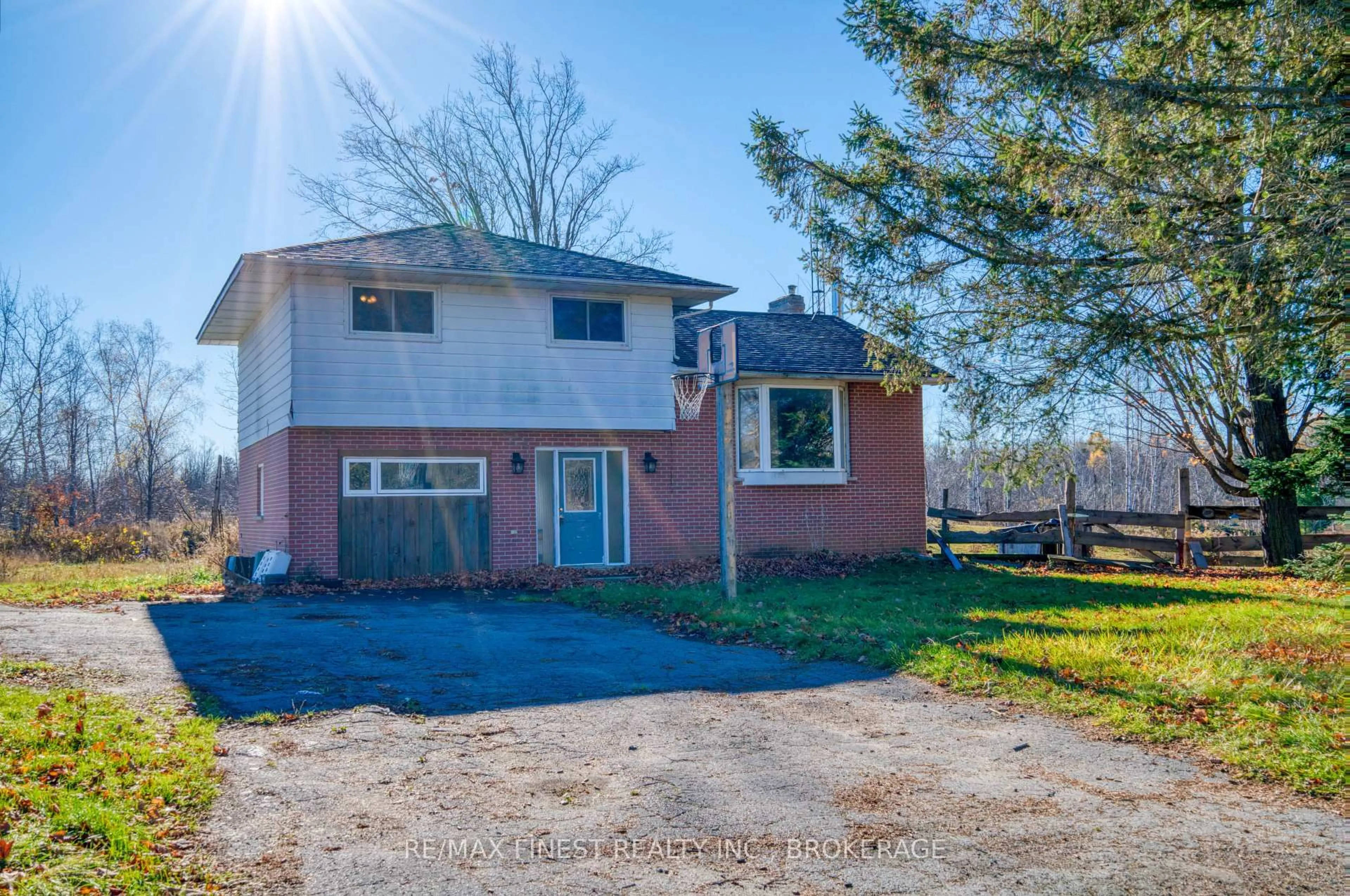 A pic from outside/outdoor area/front of a property/back of a property/a pic from drone, street for 1725 Wagarville Rd, Parham Ontario K0H 2K0