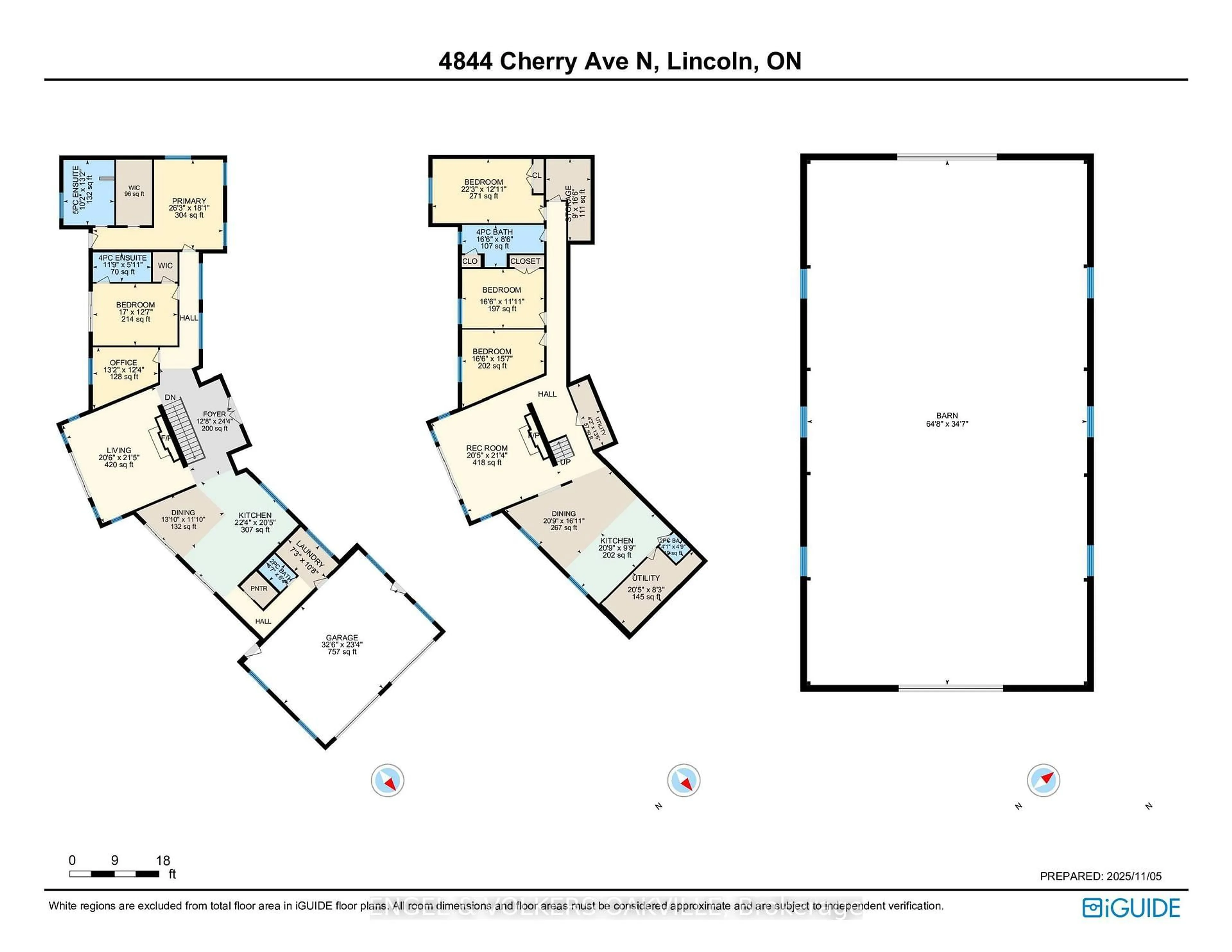 Floor plan for 4844 Cherry Ave, Lincoln Ontario L0R 1B1
