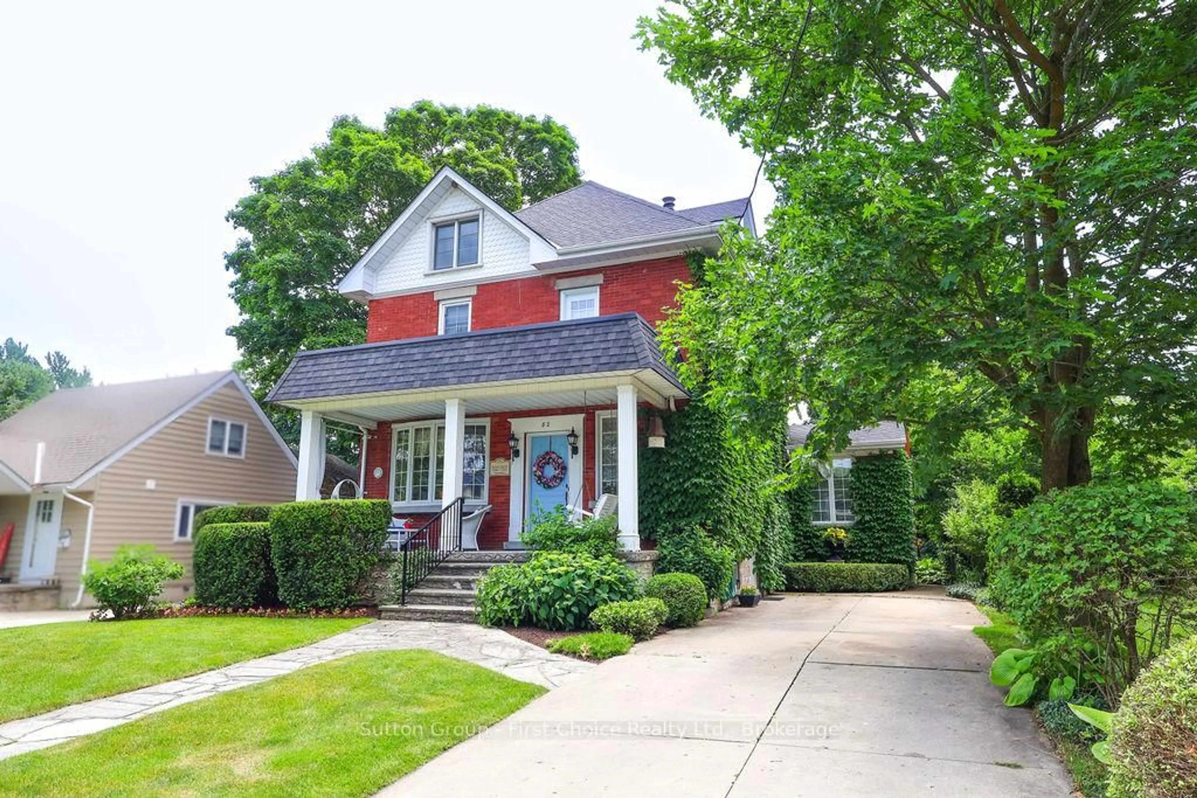 Home with brick exterior material, street for 82 Princess St, Stratford Ontario N5A 6C6