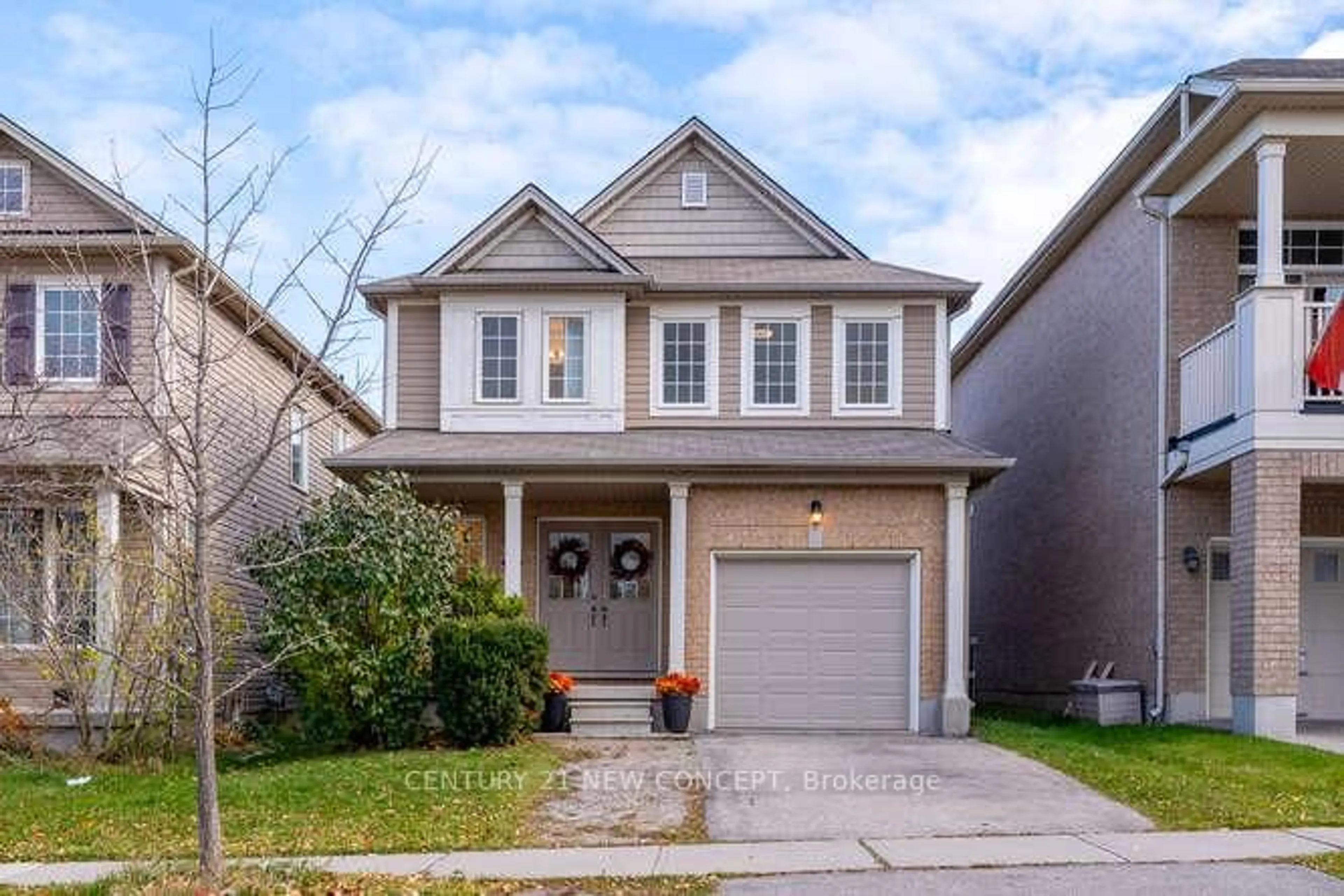 Home with vinyl exterior material, street for 65 Warner Lane, Brant Ontario N3T 0G1