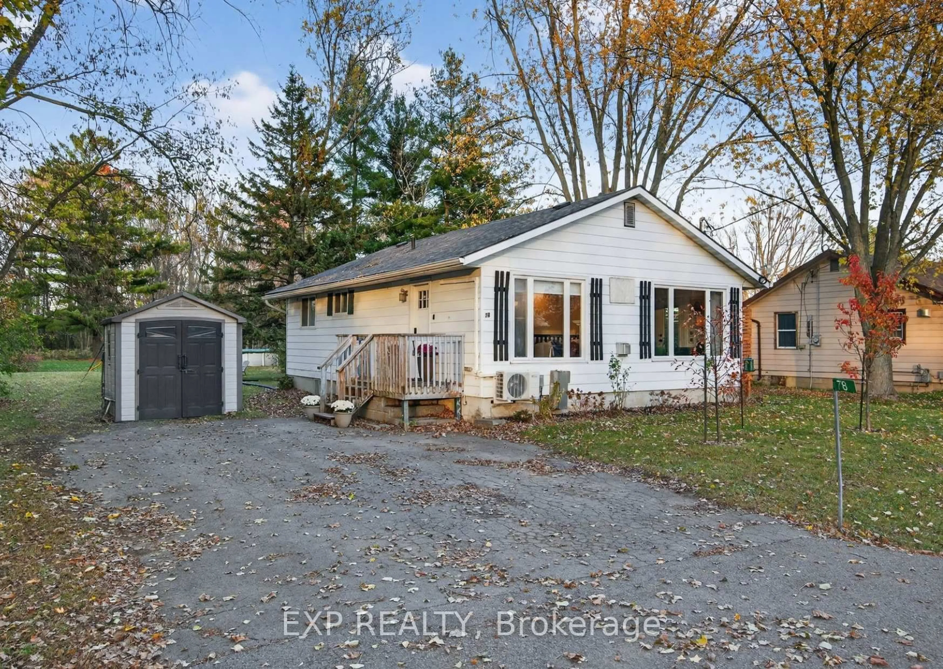 A pic from outside/outdoor area/front of a property/back of a property/a pic from drone, street for 78 Fawcette Ave, Prince Edward County Ontario K0K 2T0