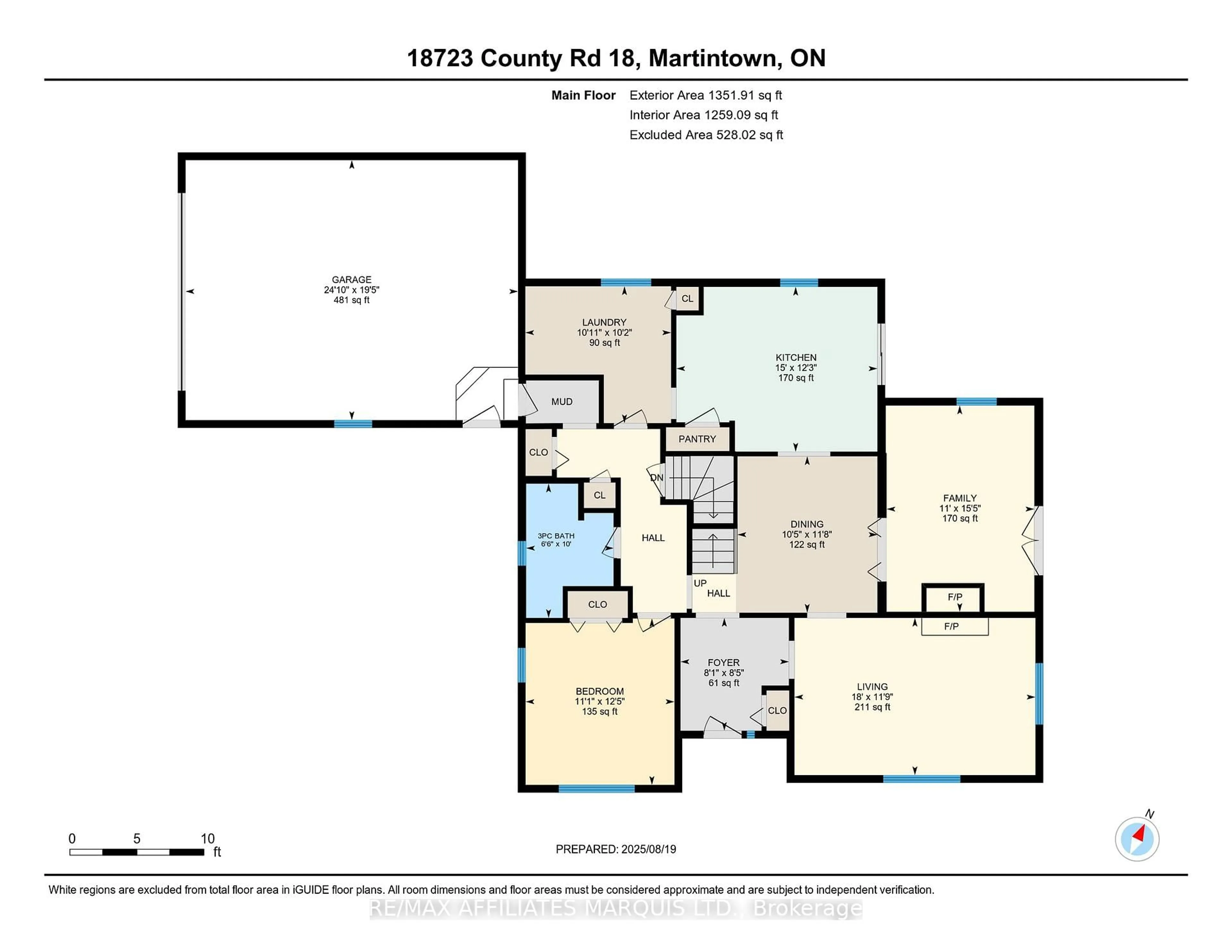Floor plan for 18723 County 18 Rd, South Glengarry Ontario K0C 1S0